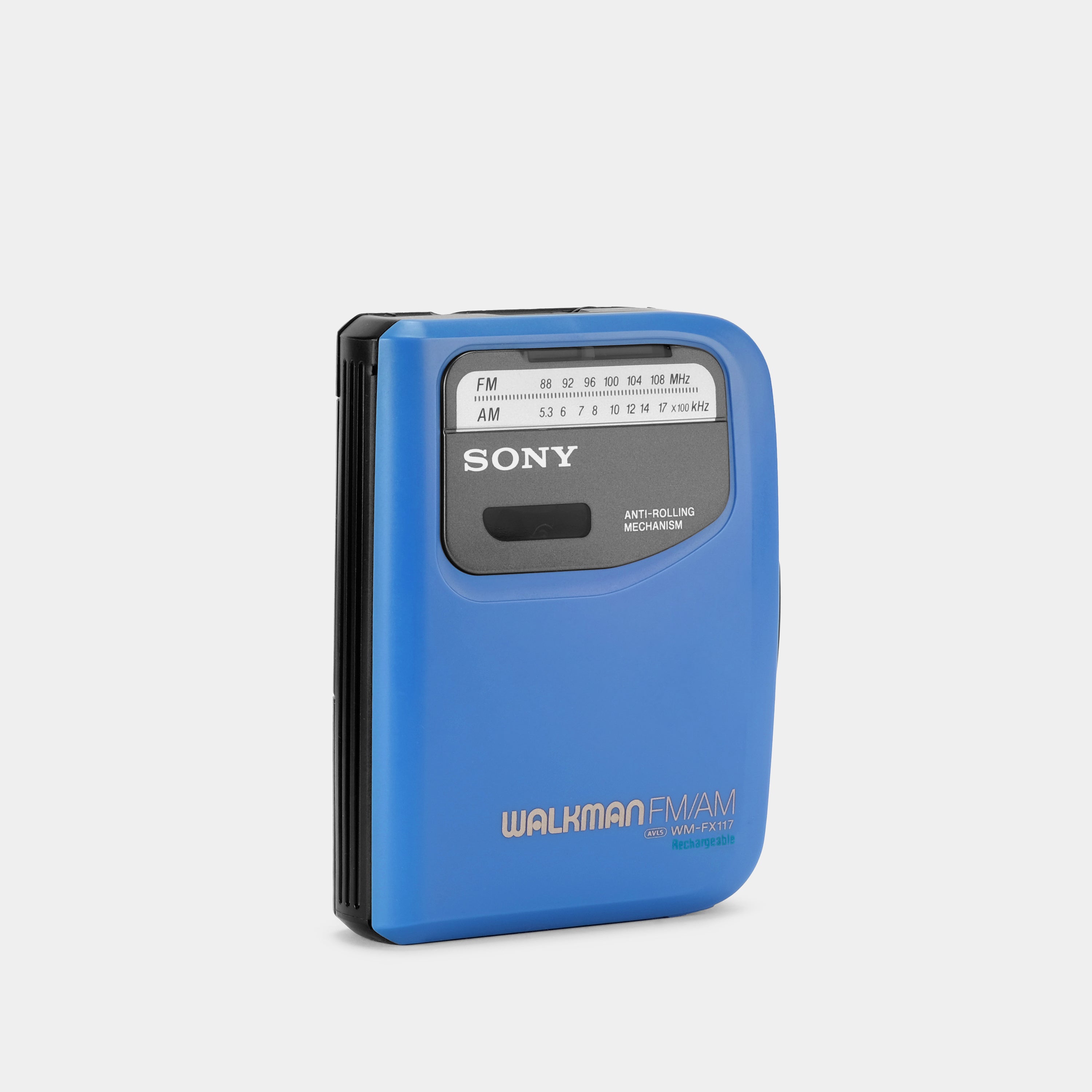 Sony Walkman WM-FX117 AM/FM Blue Portable Cassette Player