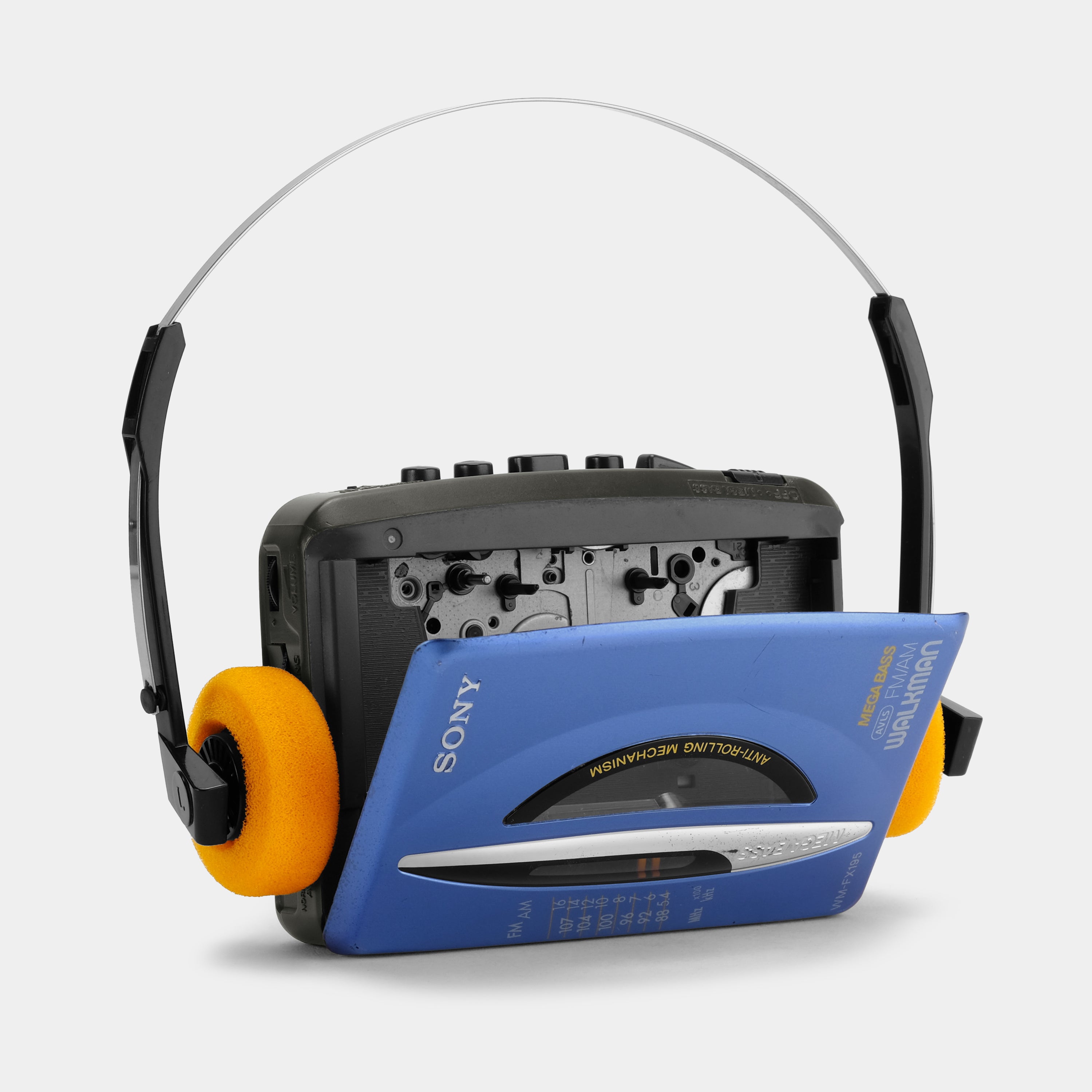 Sony Walkman WM-FX195 Blue AM/FM Portable Cassette Player