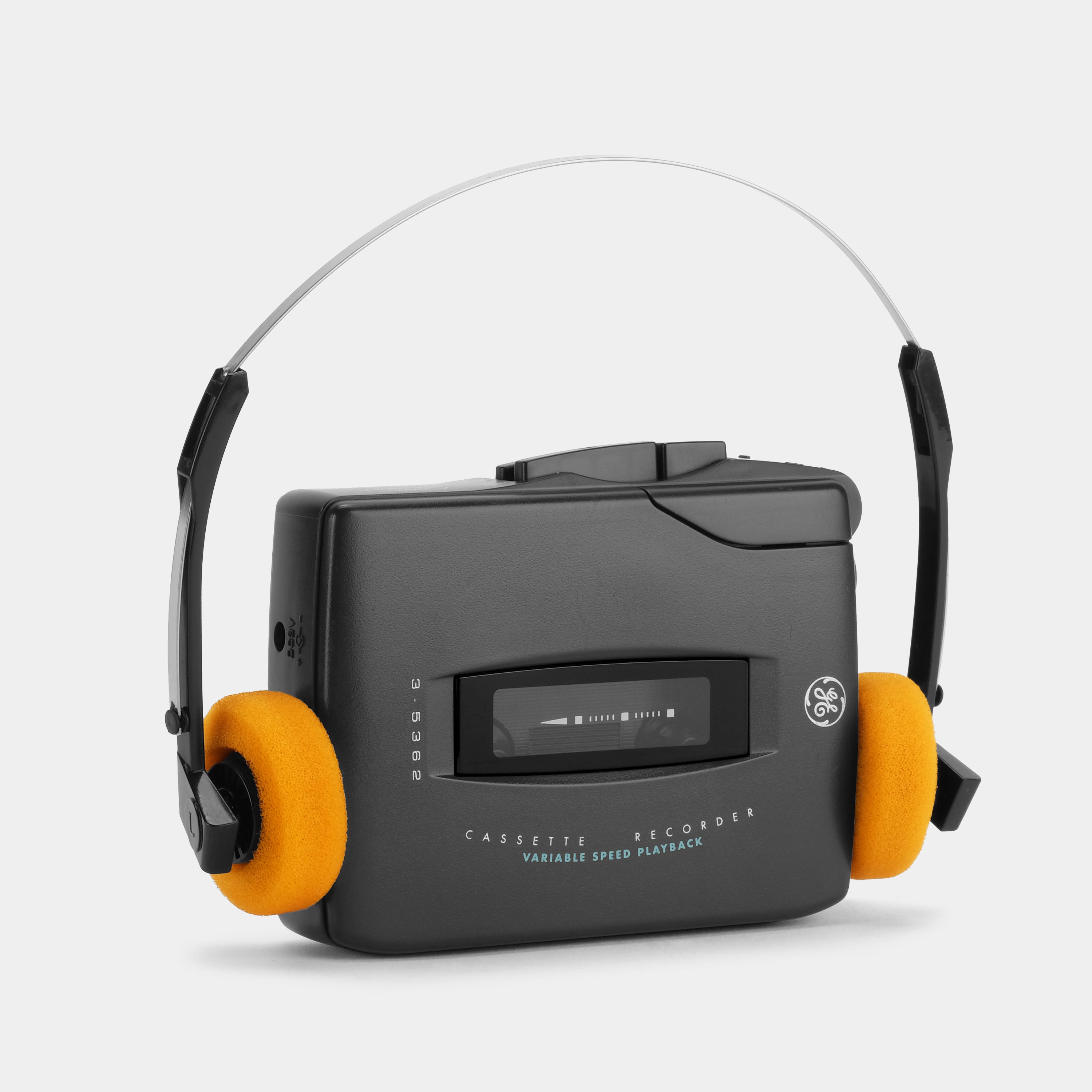 General Electric 3-5362A Portable Cassette Recorder