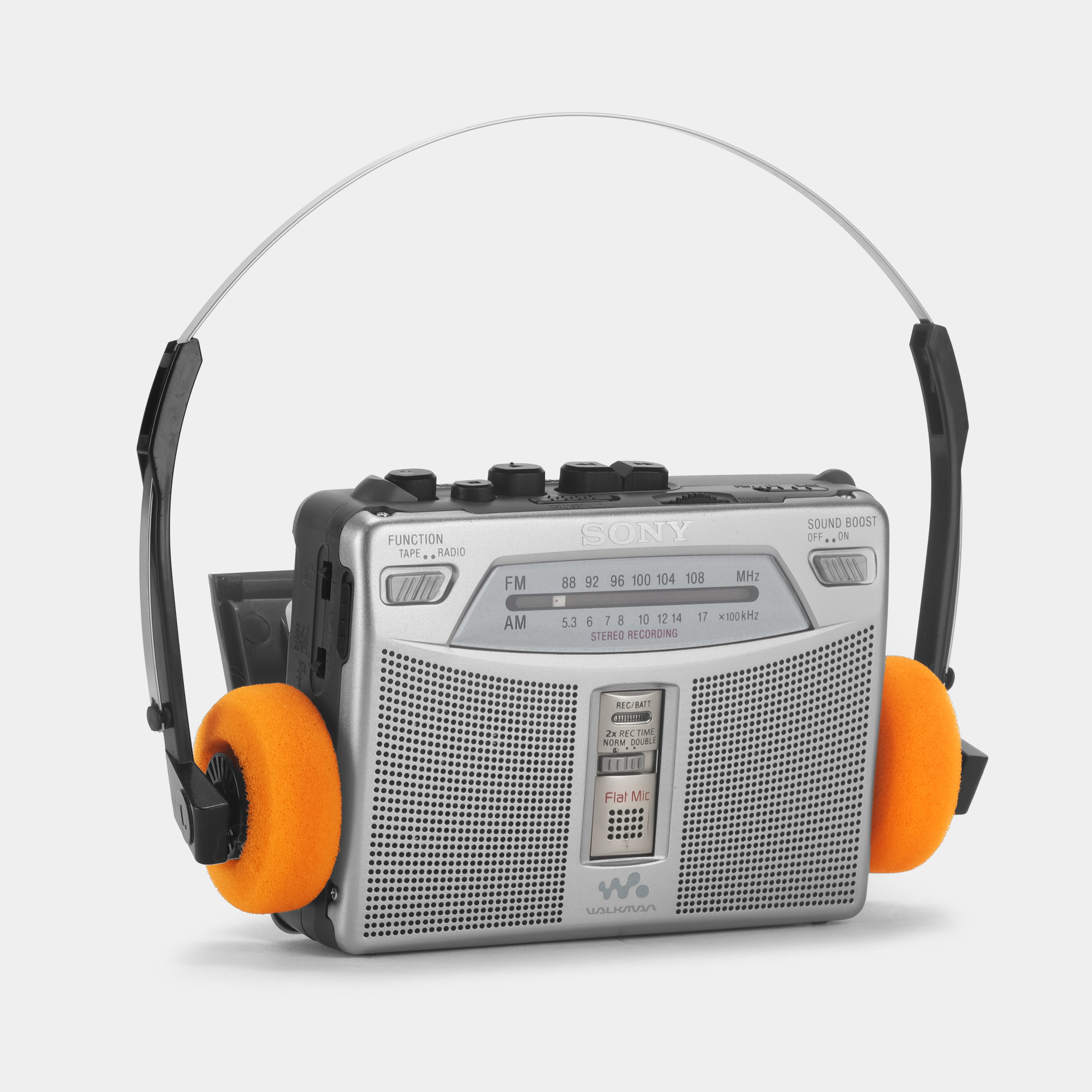 Sony Walkman WM-GX221 AM/FM Portable Cassette Player/Recorder