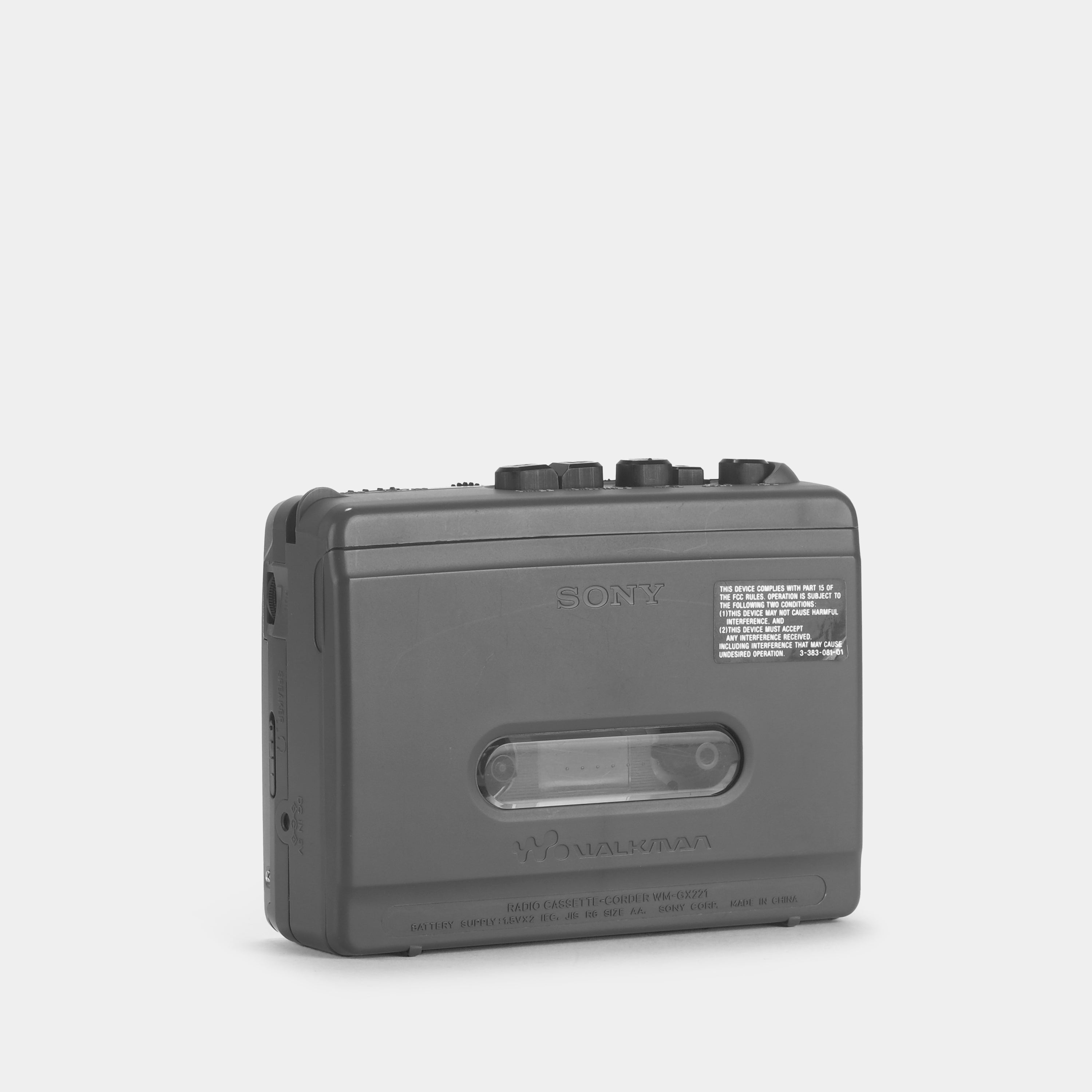 Sony Walkman WM-GX221 AM/FM Portable Cassette Player/Recorder
