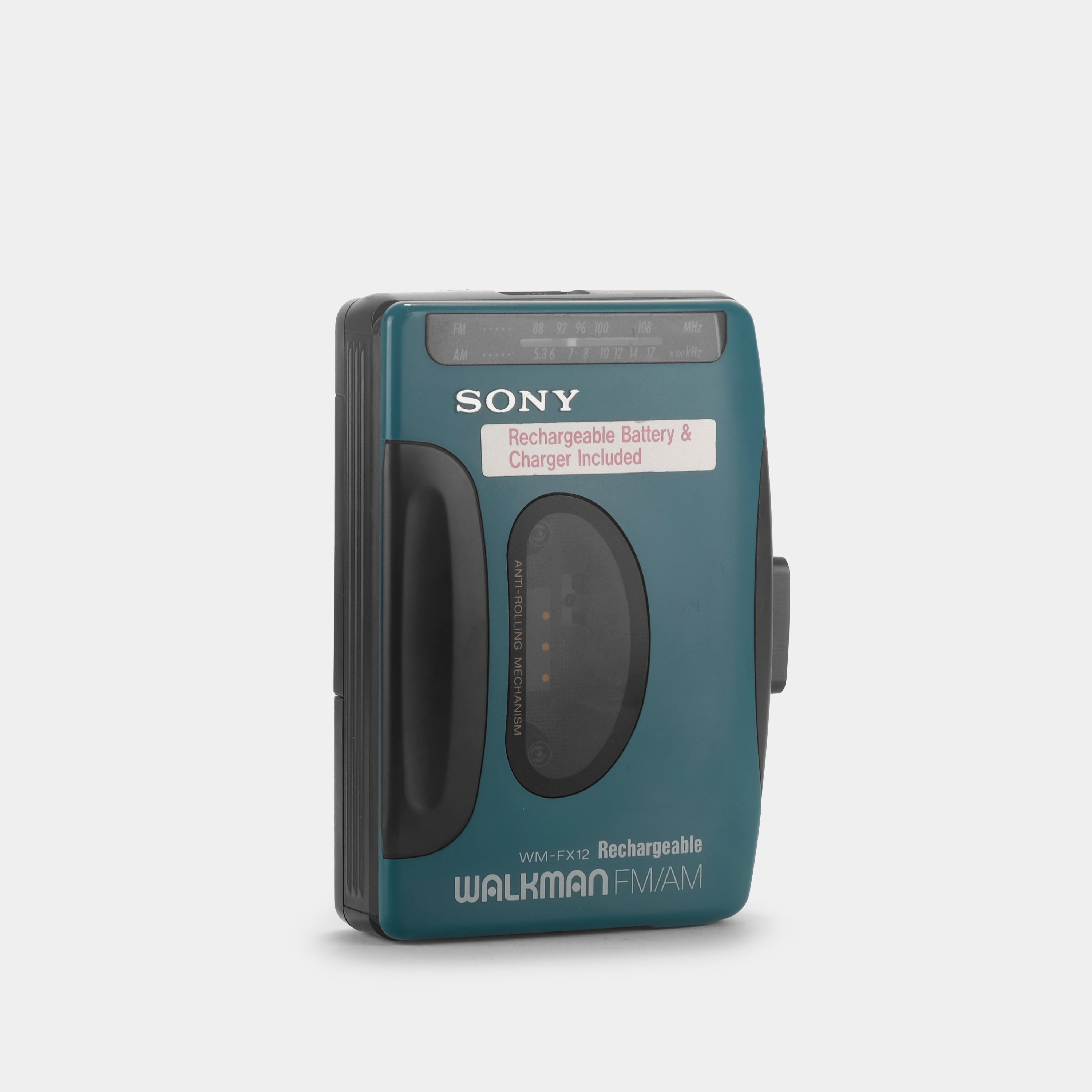 Sony Walkman WM-FX12 AM/FM Teal Portable Cassette Player