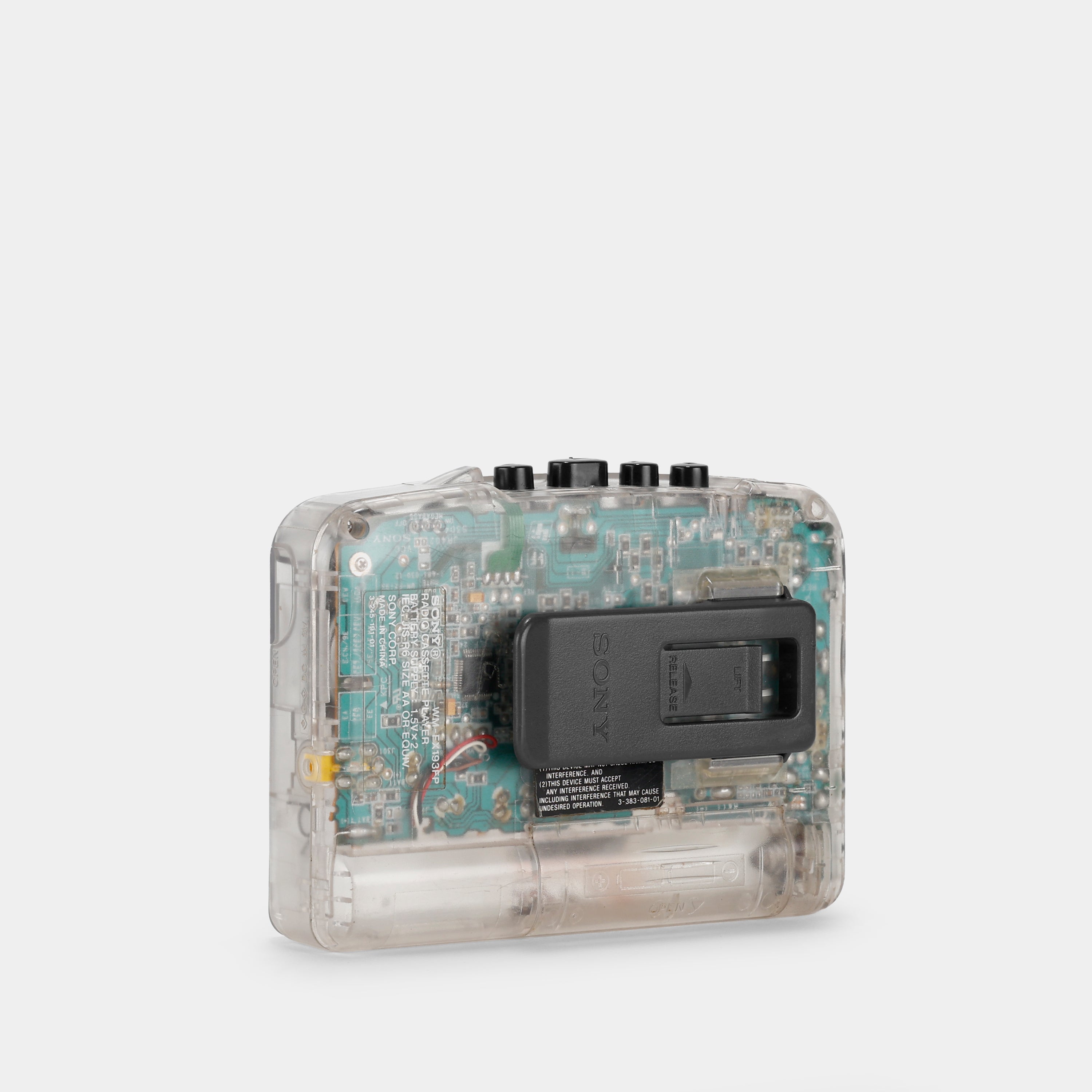 Sony WM-FX193FP Clear AM/FM Portable Cassette Player