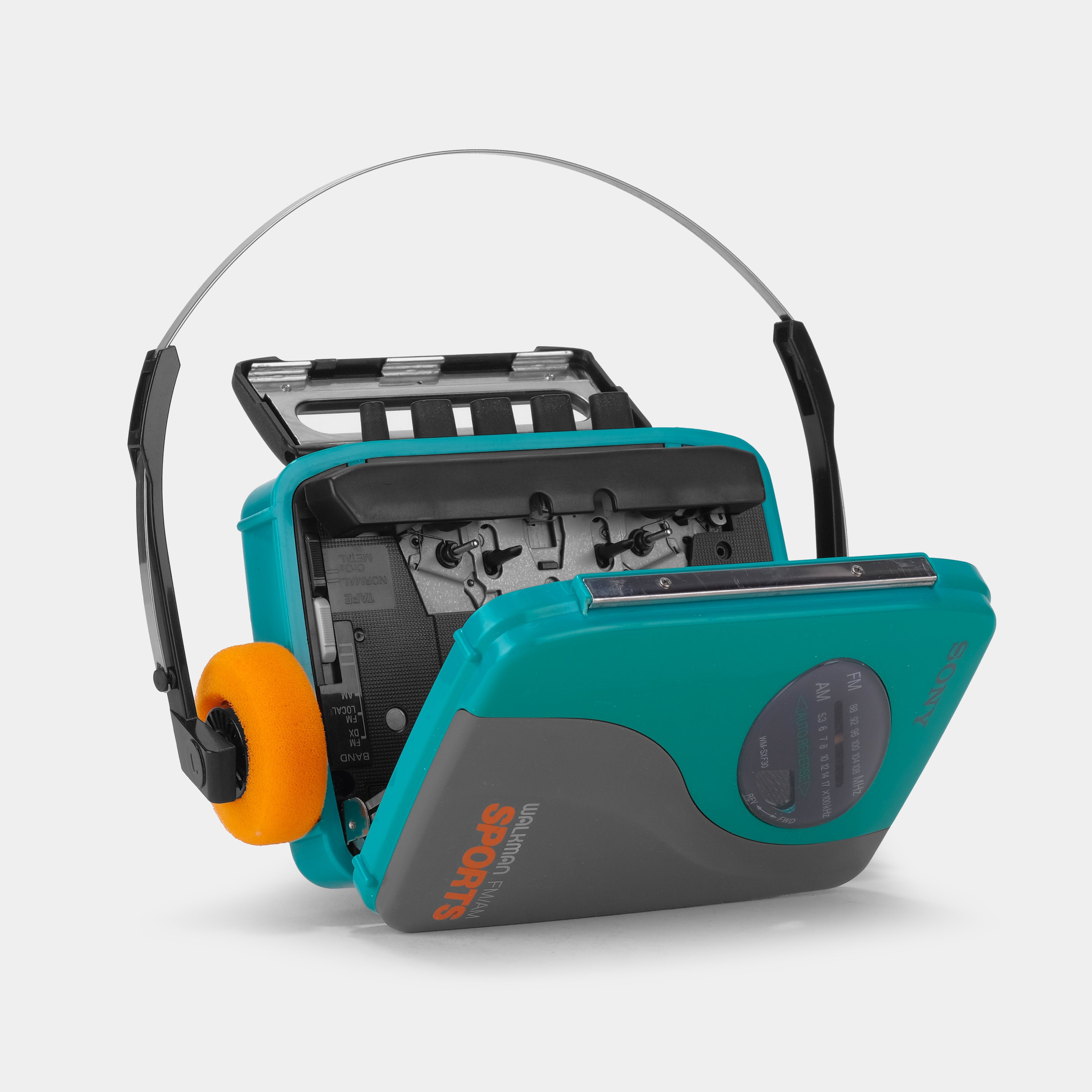 Sony Sports Walkman WM-SXF30 Green AM/FM Portable Cassette Player