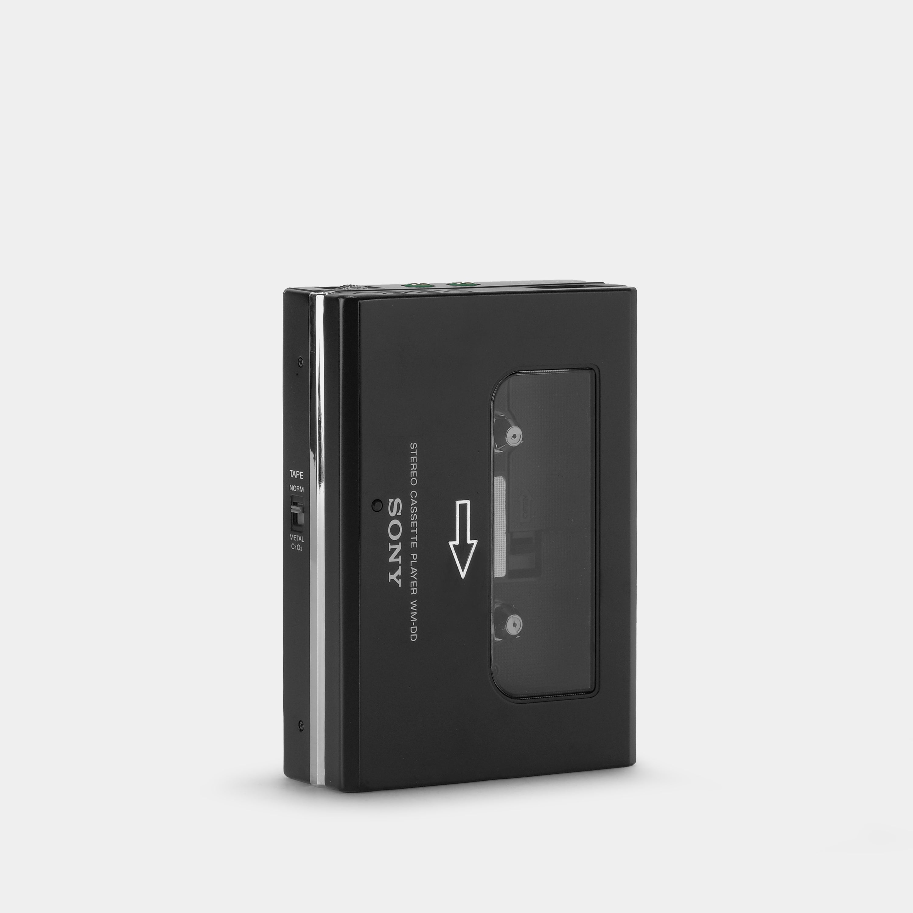 Sony Walkman WM-DD Black Portable Cassette Player and Case