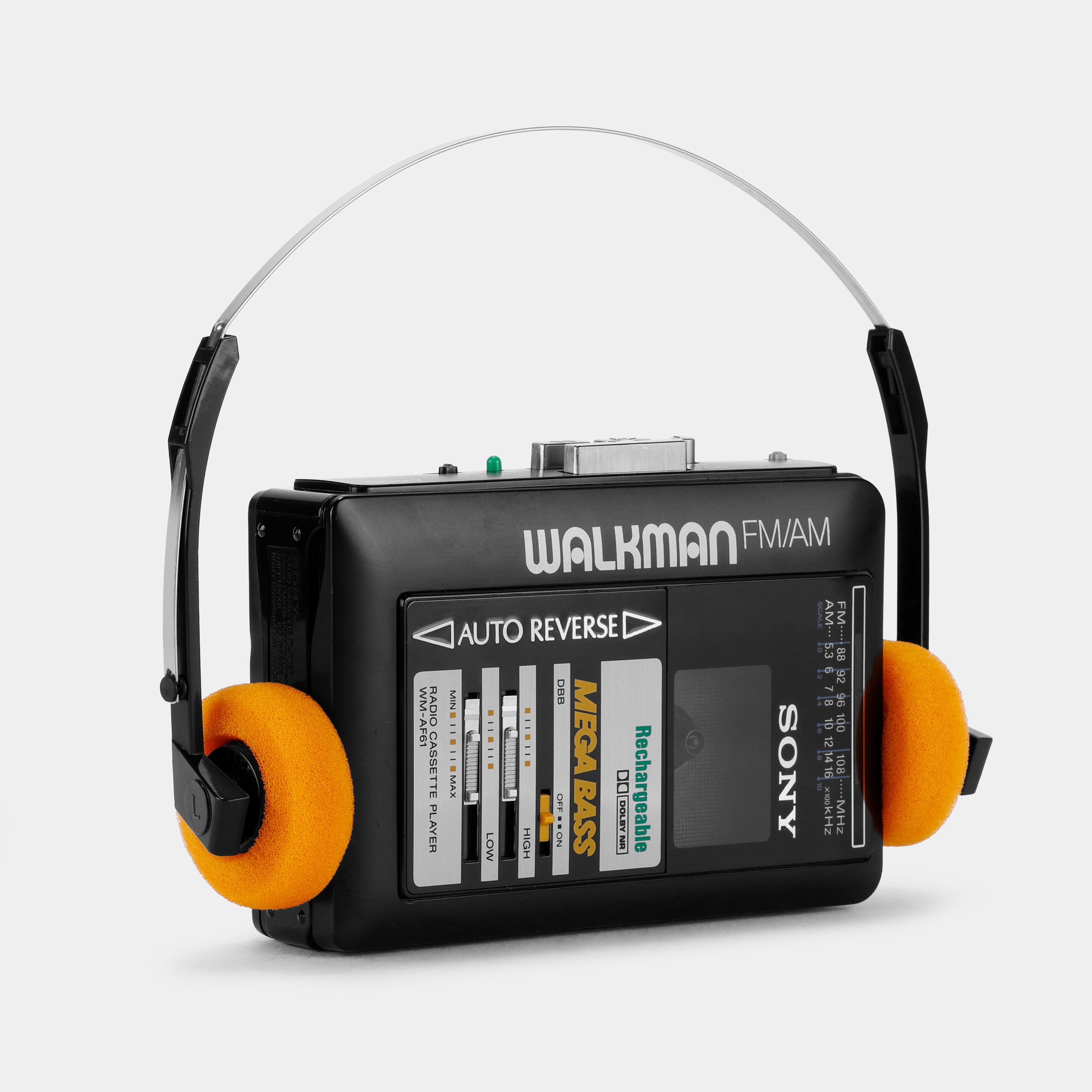 Sony Walkman WM-AF61 AM/FM Portable Cassette Player