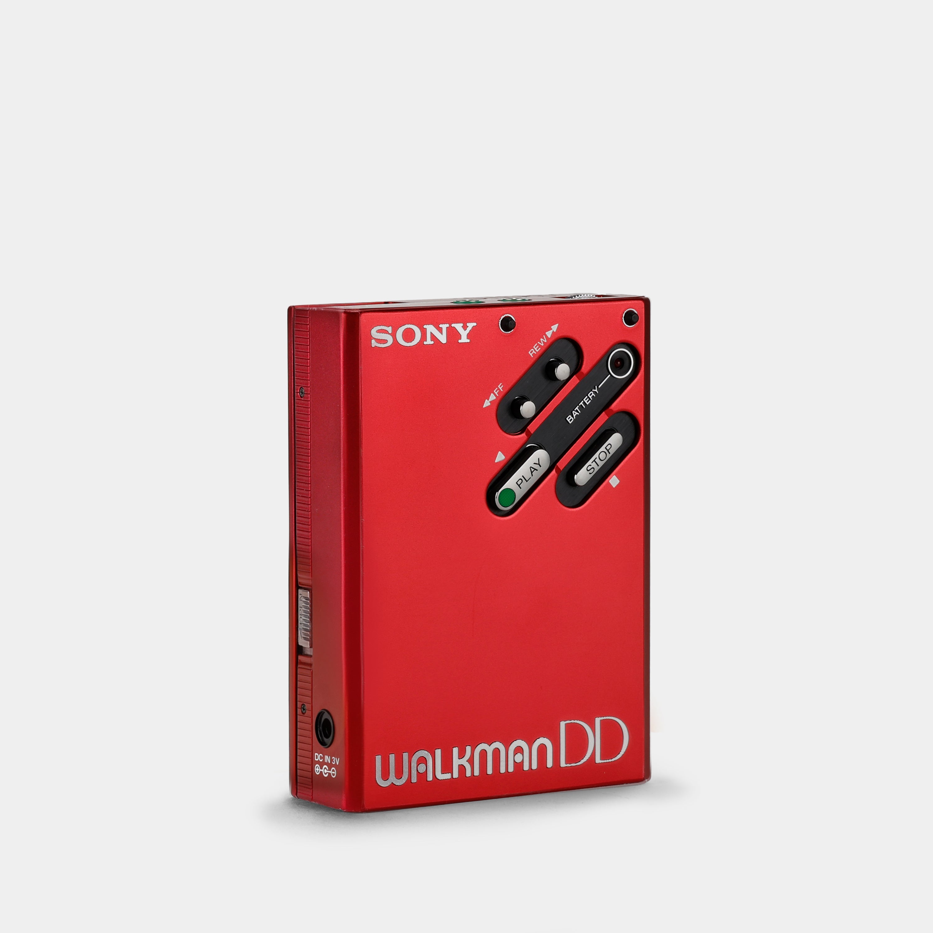 Sony Walkman WM-DD Red Portable Cassette Player