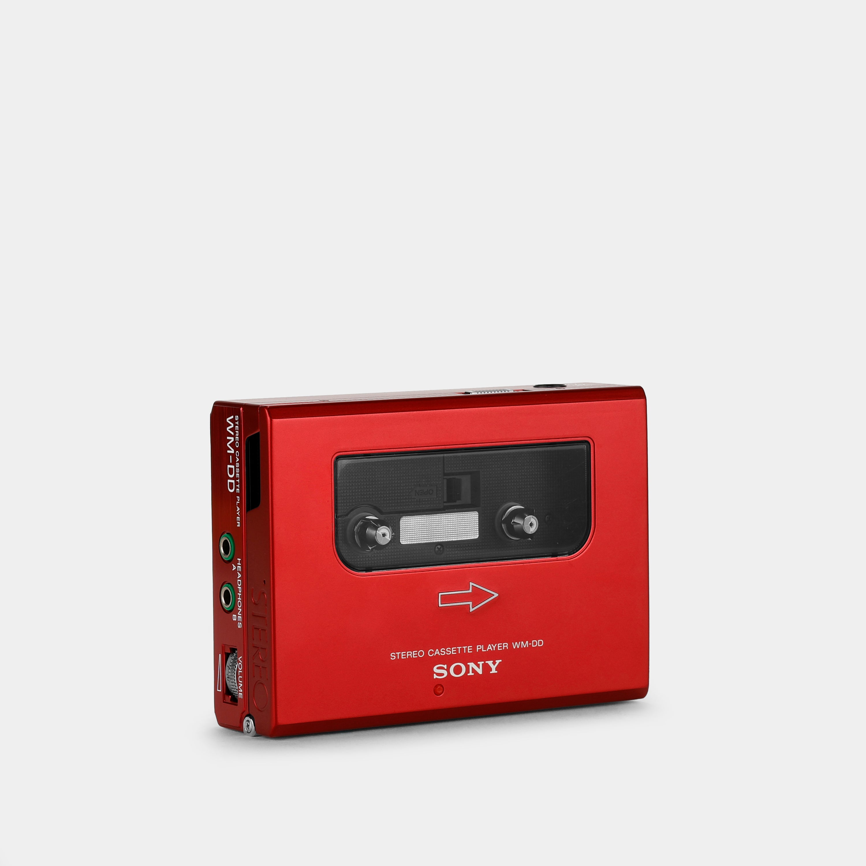 Sony Walkman WM-DD Red Portable Cassette Player
