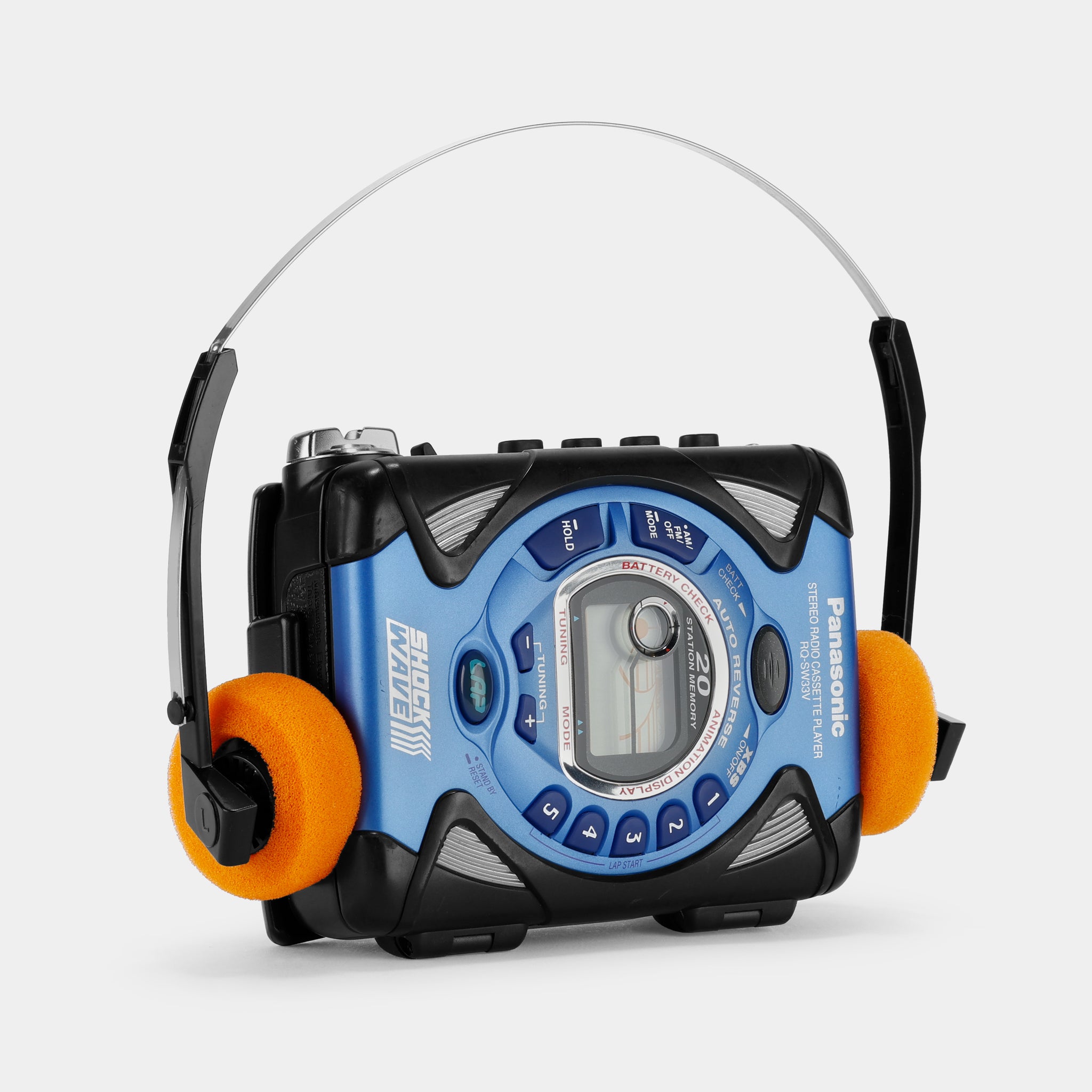 Baladeur Cassette Panasonic RQ-SW6 Shock Wave – Testé Fonctionne – Radio FM/AM