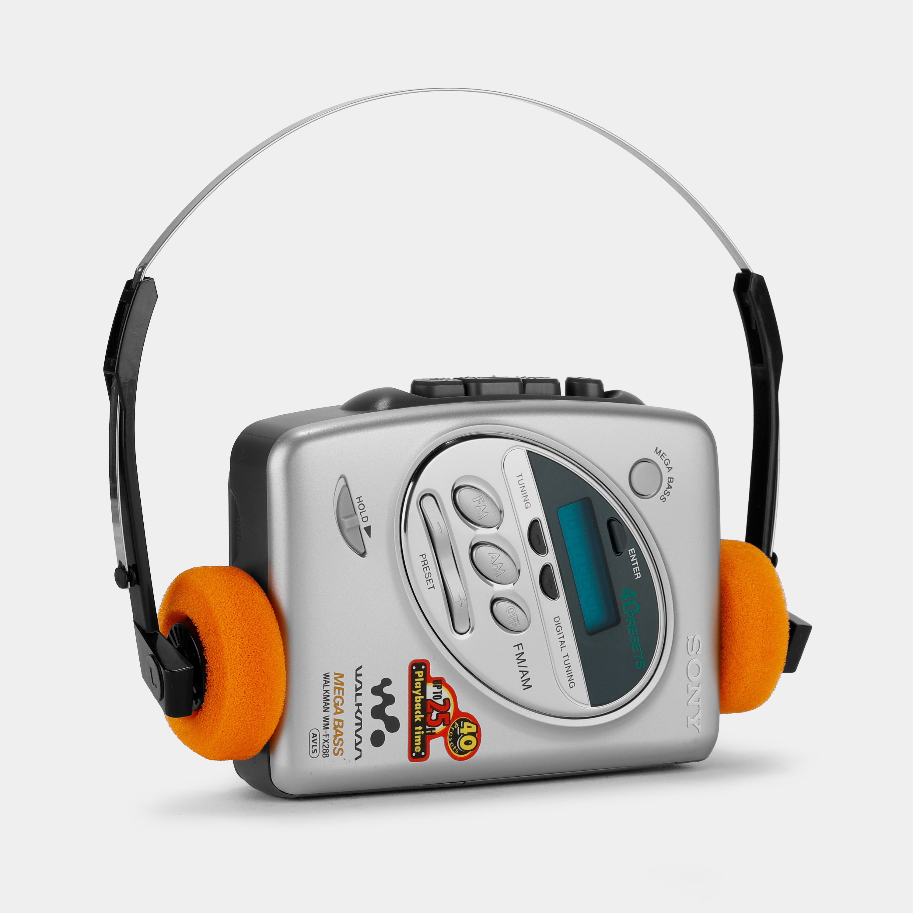 Sony Walkman WM-FX288 AM/FM Portable Cassette Player