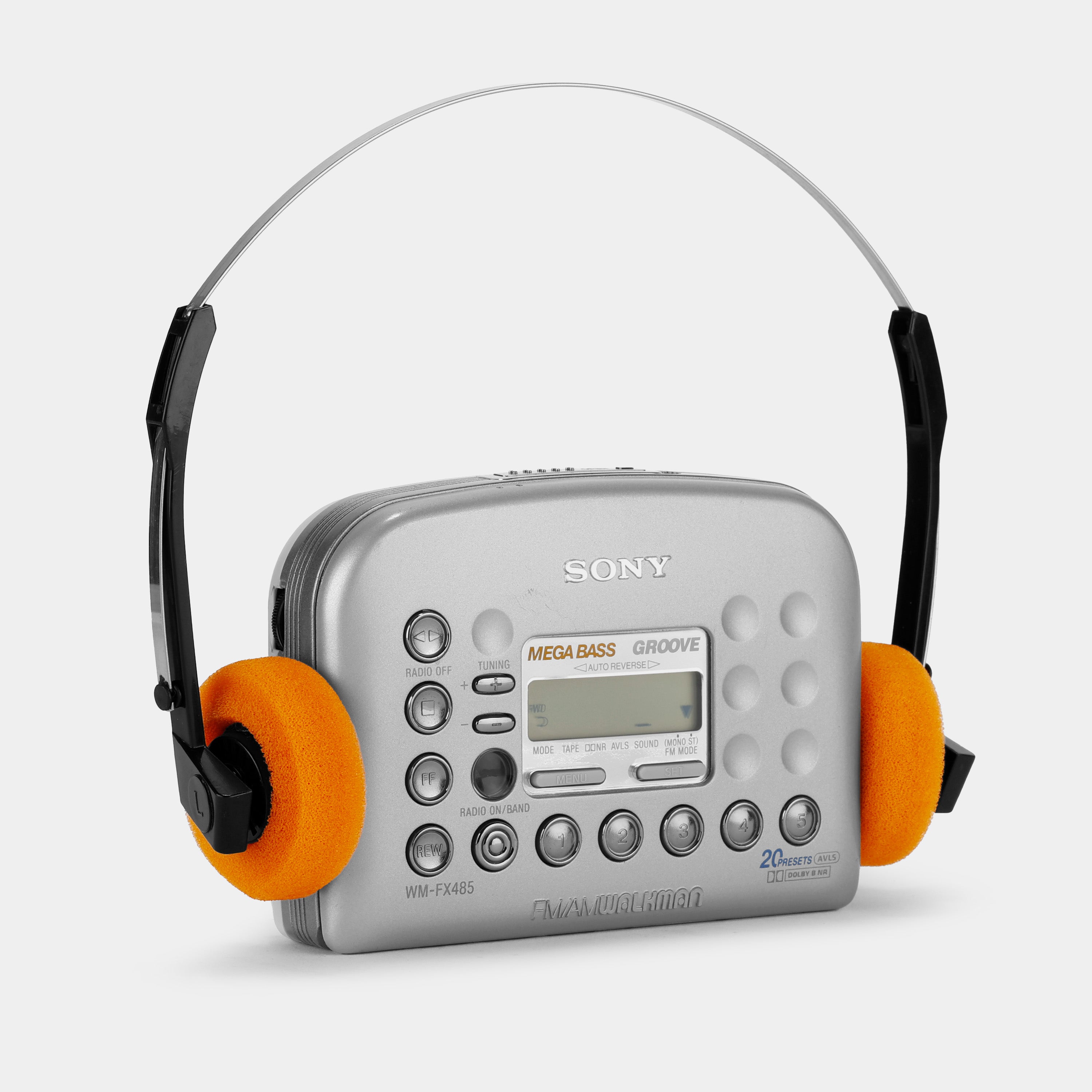 Sony Walkman WM-FX485 AM/FM Portable Cassette Player