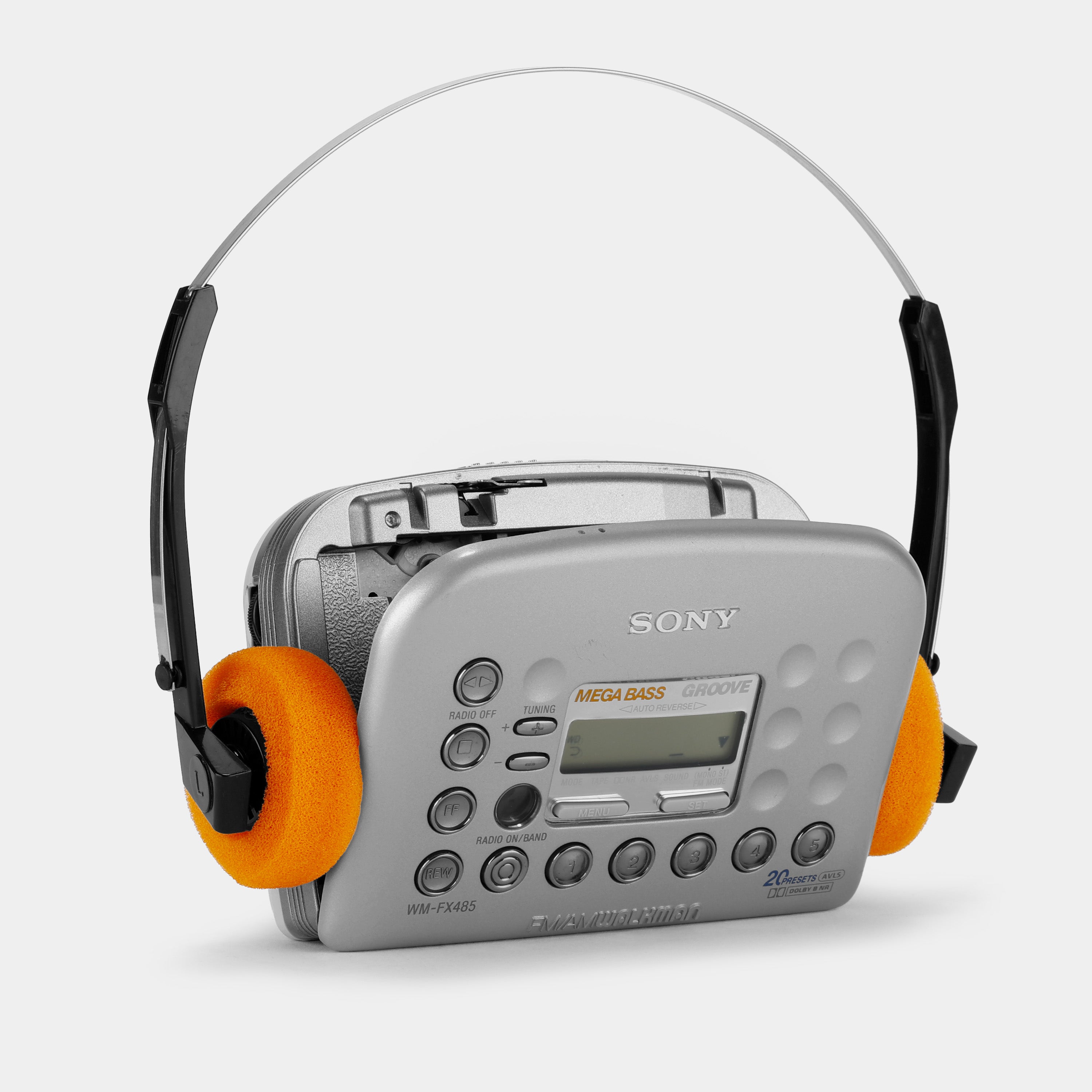 Sony Walkman WM-FX485 AM/FM Portable Cassette Player