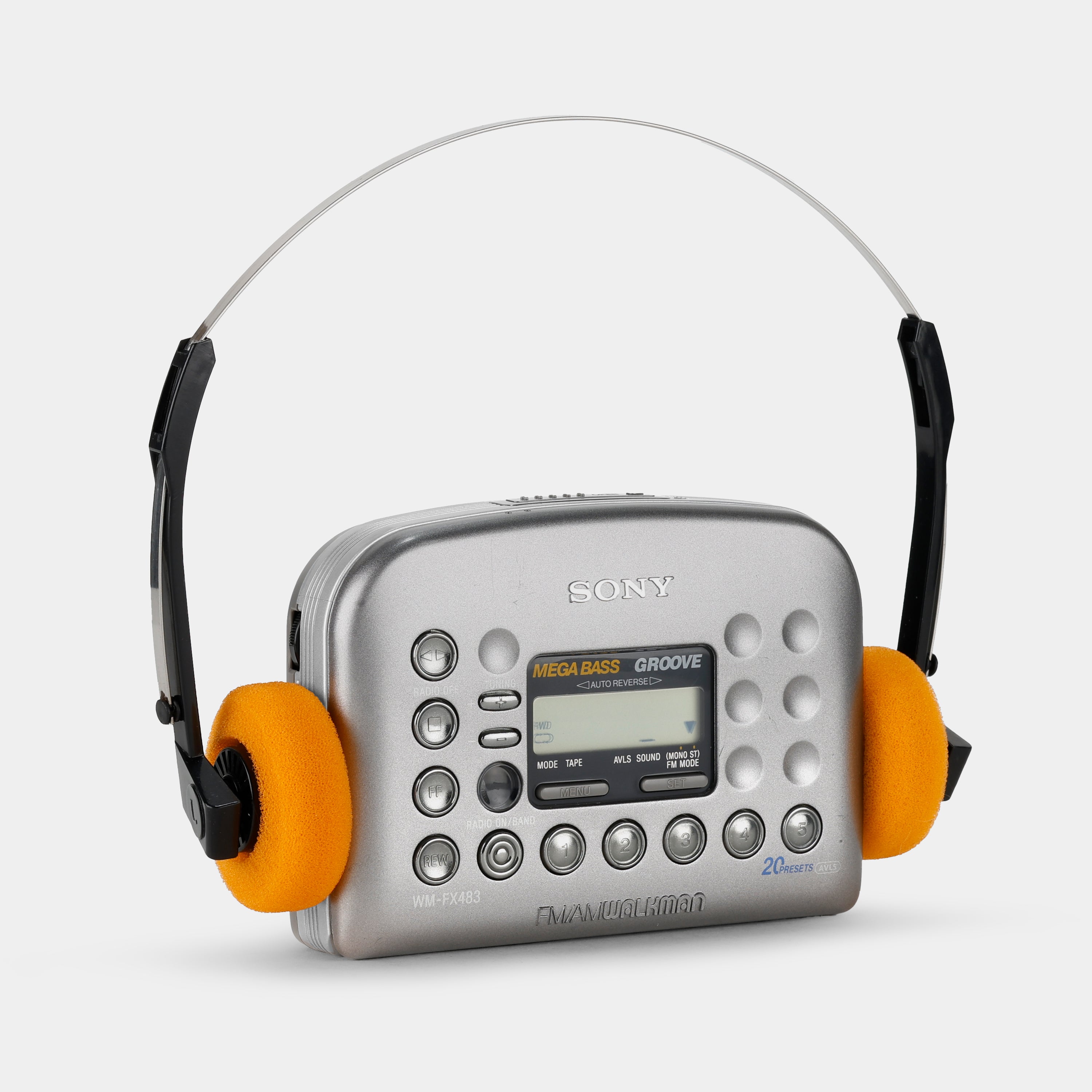 Sony Walkman WM-FX483 AM/FM Portable Cassette Player