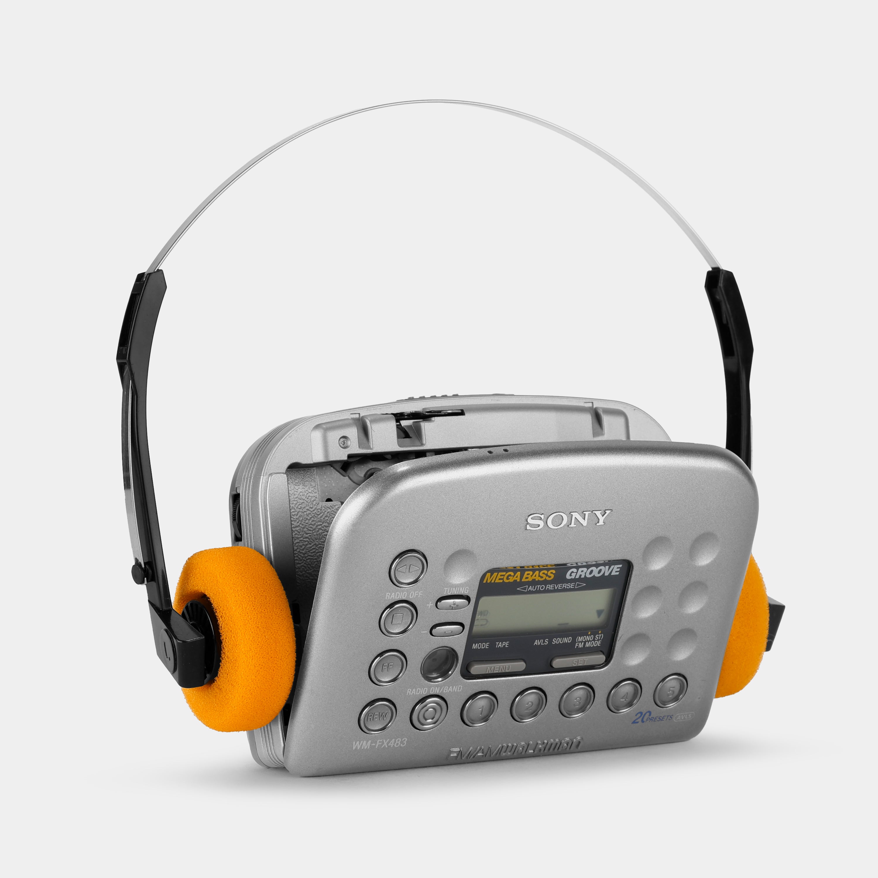 Sony Walkman WM-FX483 AM/FM Portable Cassette Player