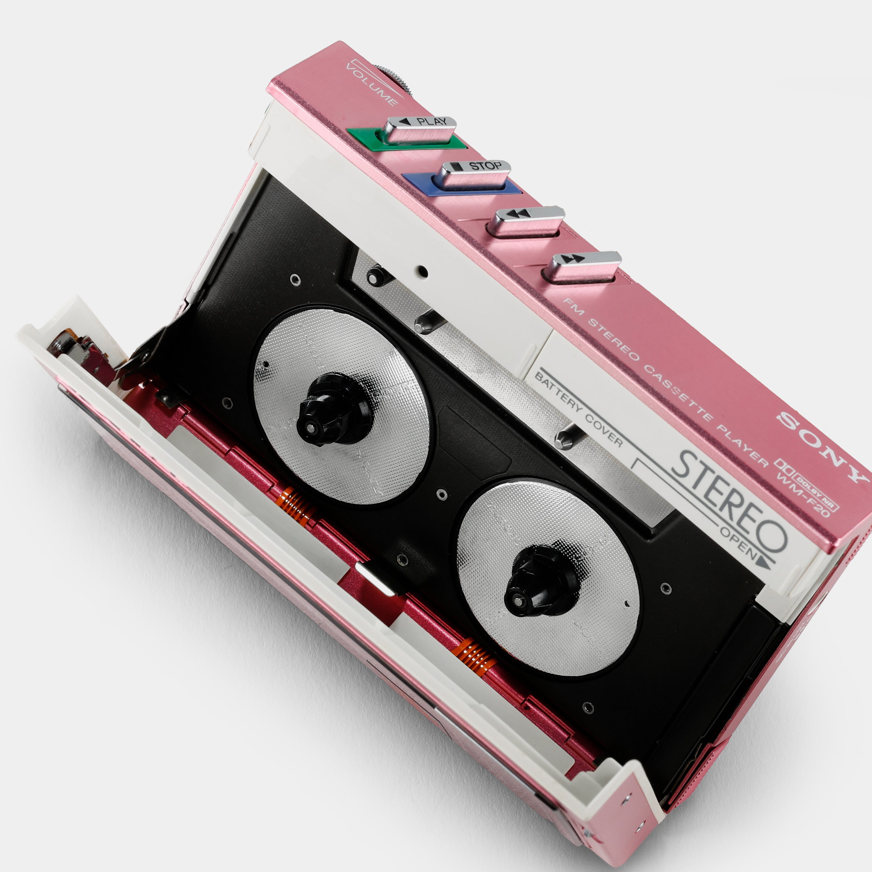 Sony WM-F20 Pink FM Portable Cassette Player