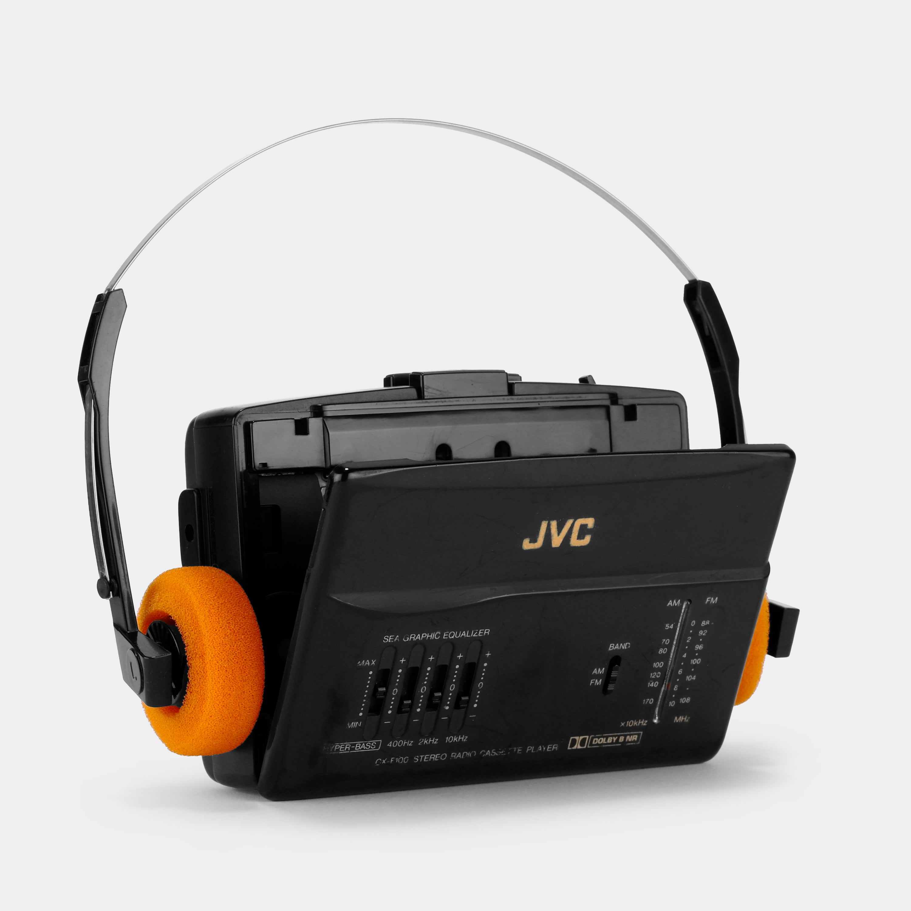 JVC CX-F100 AM/FM Stereo Portable Cassette Player