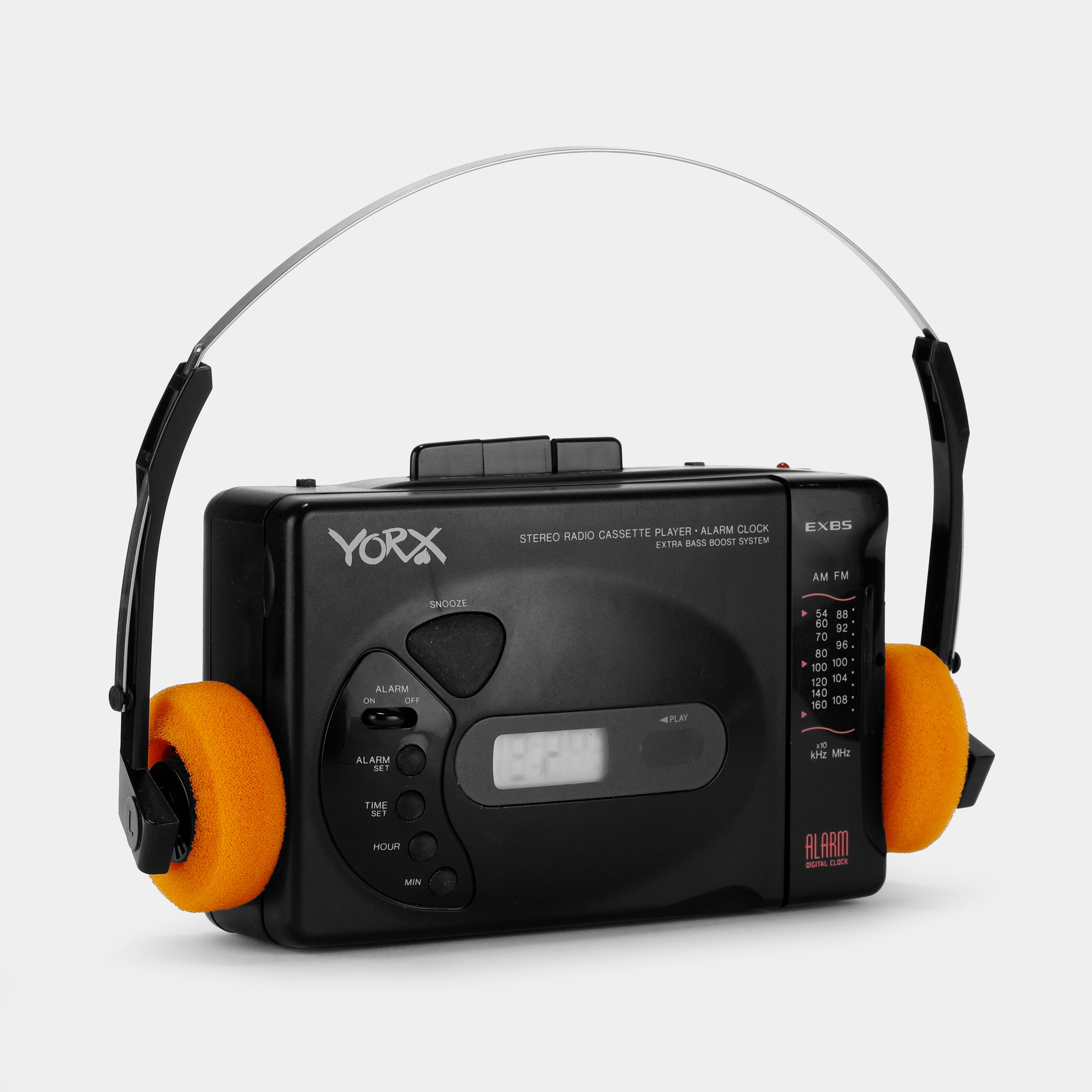 Yorx PS-4 AM/FM Stereo Portable Cassette Player