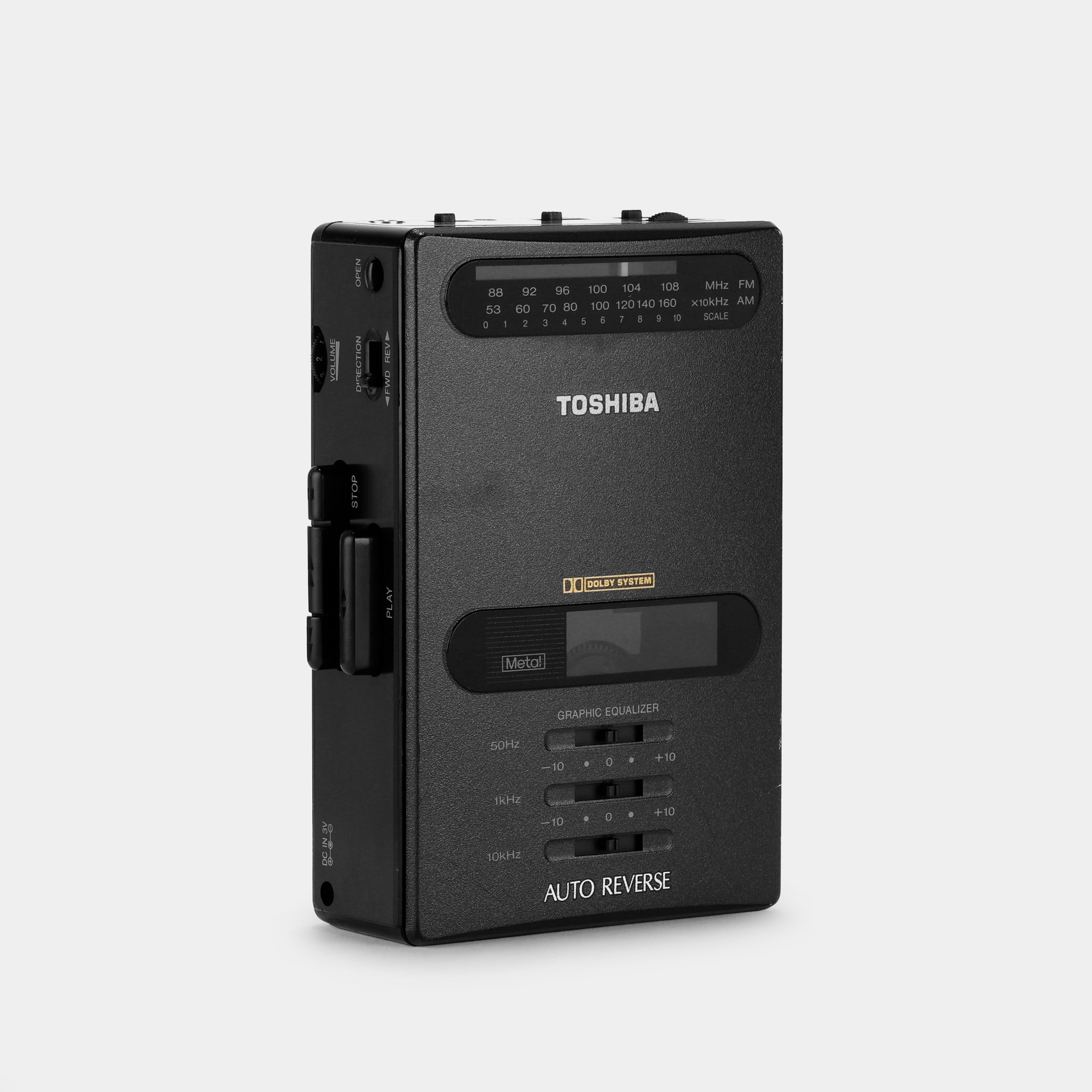 Toshiba KT-4049 AM/FM Portable Cassette Player