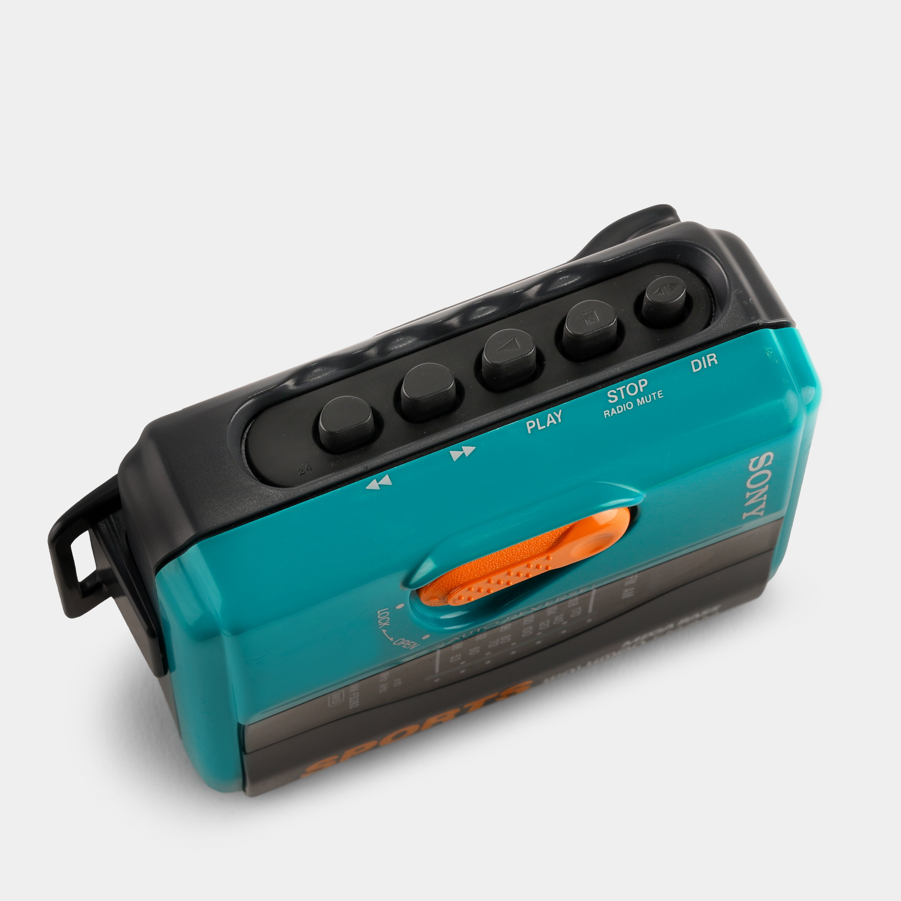 Sony Sports Walkman WM-FS393 Teal AM/FM Portable Cassette Player