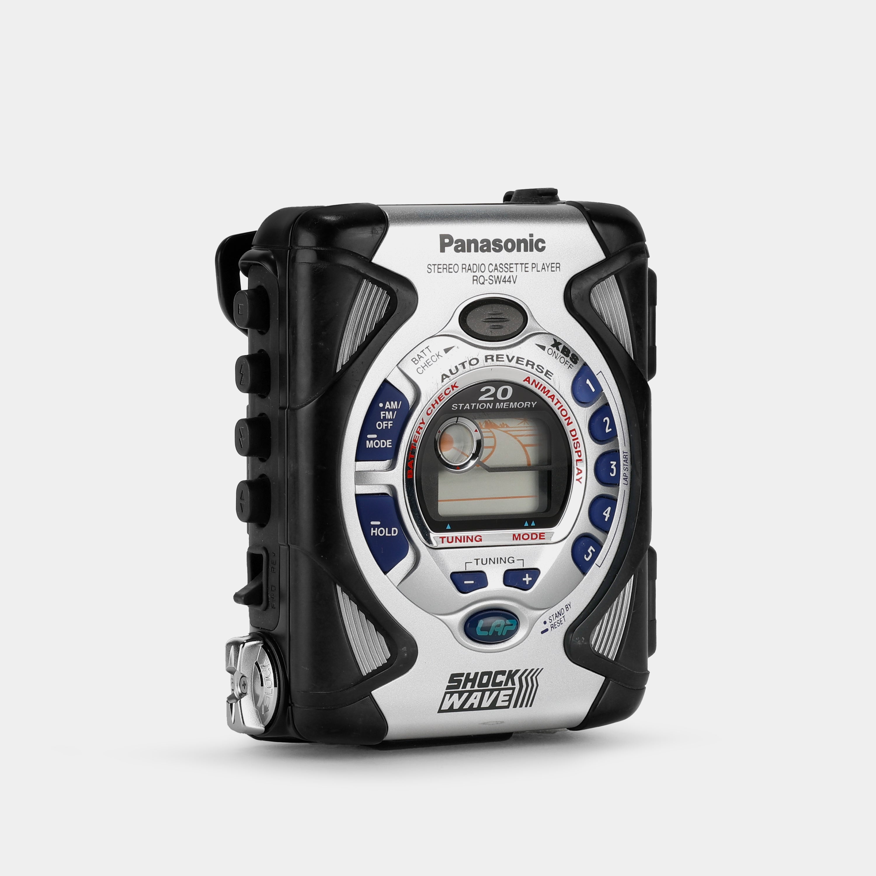 Panasonic Shock Wave RQ-SW44V Portable Cassette Player