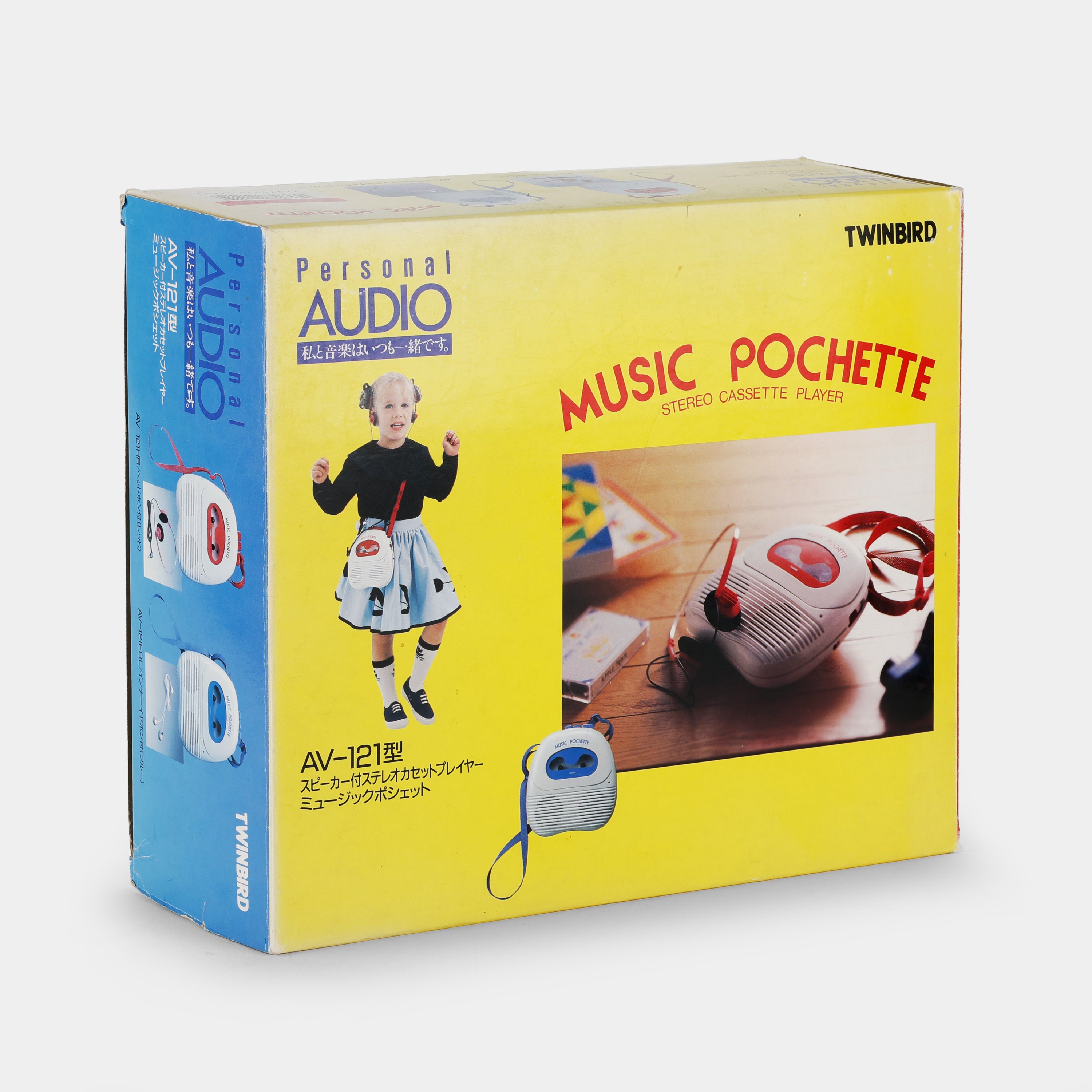 Twinbird Music Pochette Portable Cassette Player