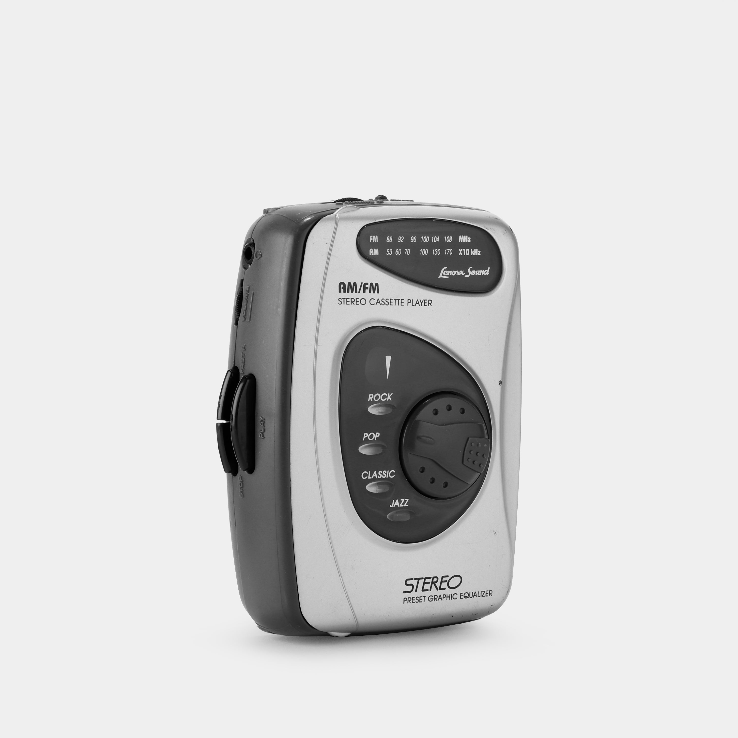 Lenoxx Sound Model 1129 AM/FM Stereo Portable Cassette Player