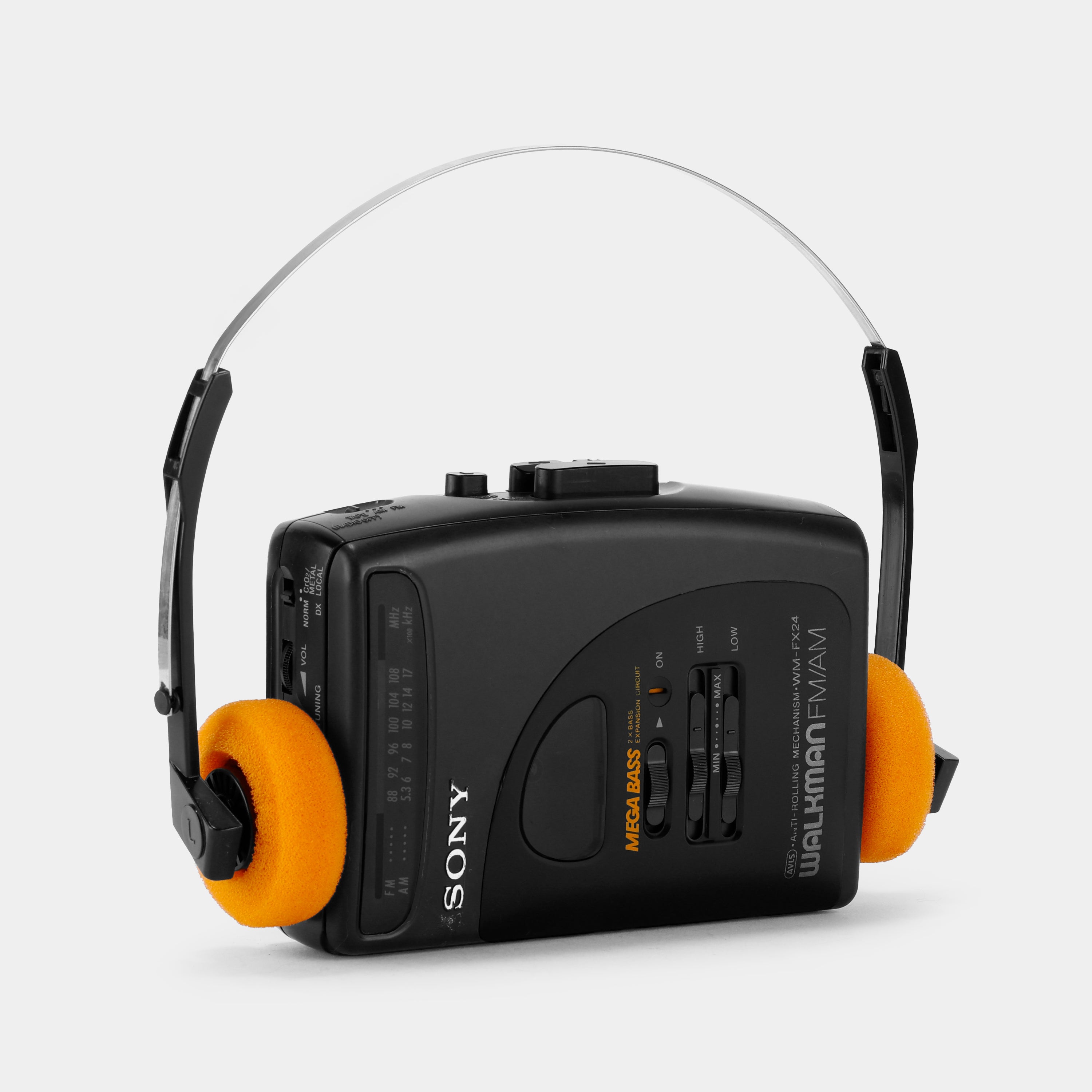 Sony Walkman WM-FX24 AM/FM Portable Cassette Player