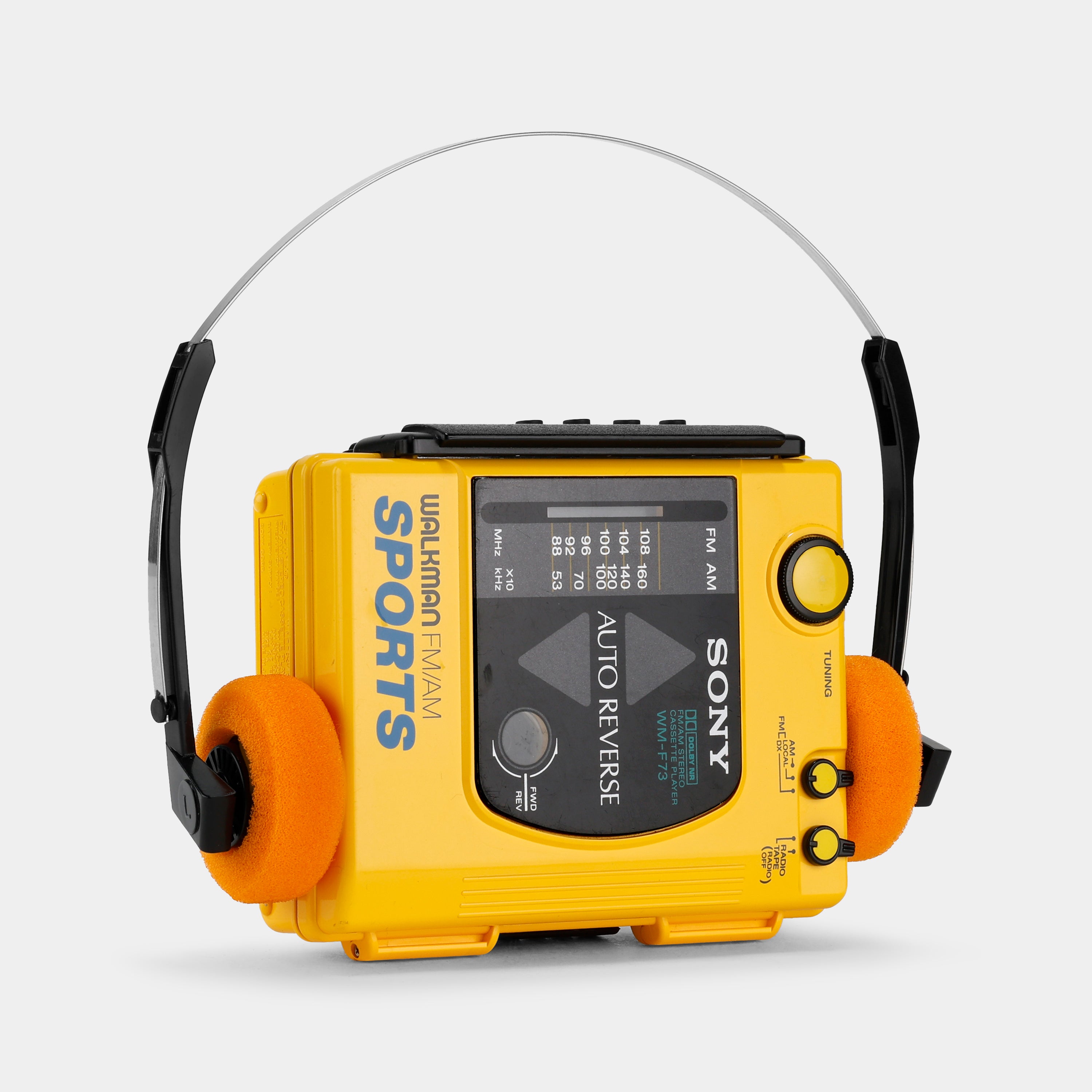 Sony Sports Walkman WM-F73 AM/FM Portable Cassette Player – Retrospekt