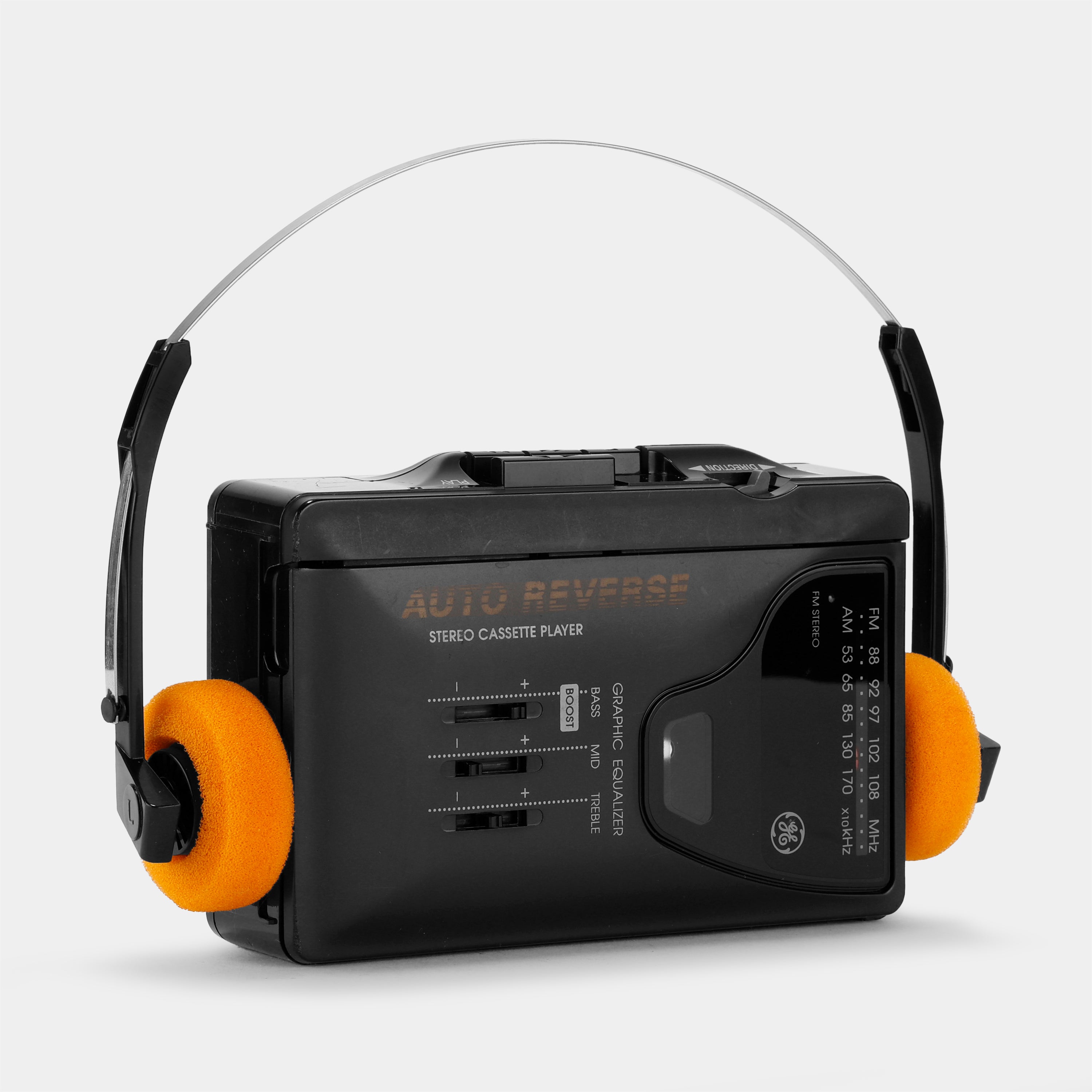 General Electric Model No. 3-5480 AM/FM Portable Cassette Player