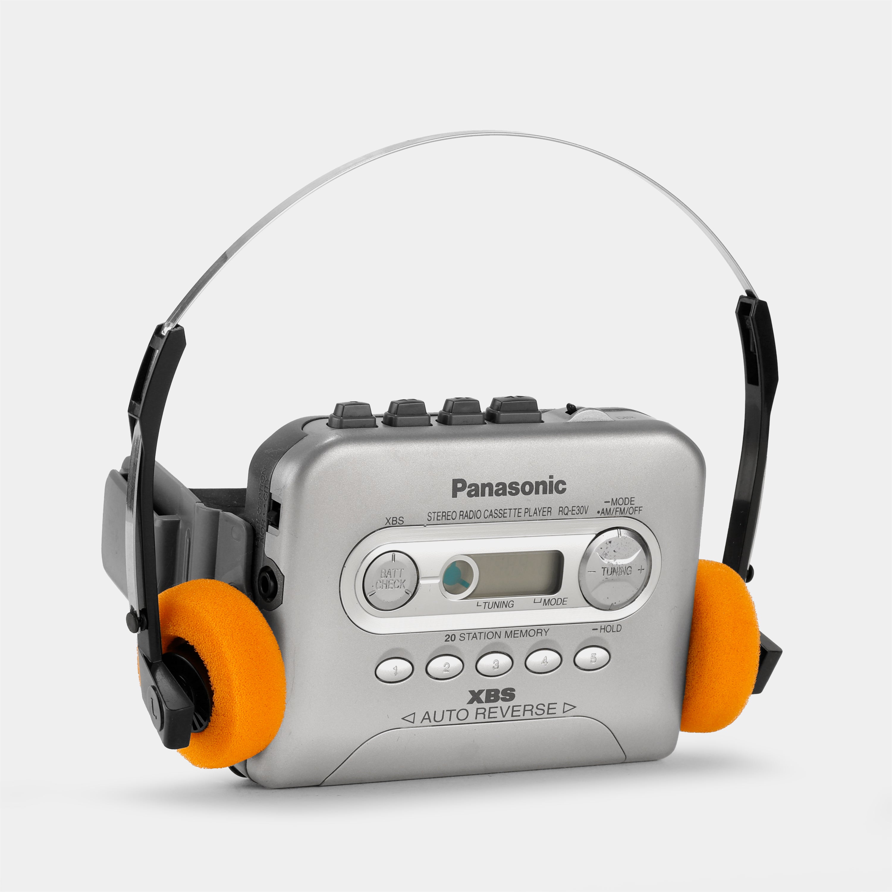 Panasonic RQ-E30V Portable Stereo Cassette Player