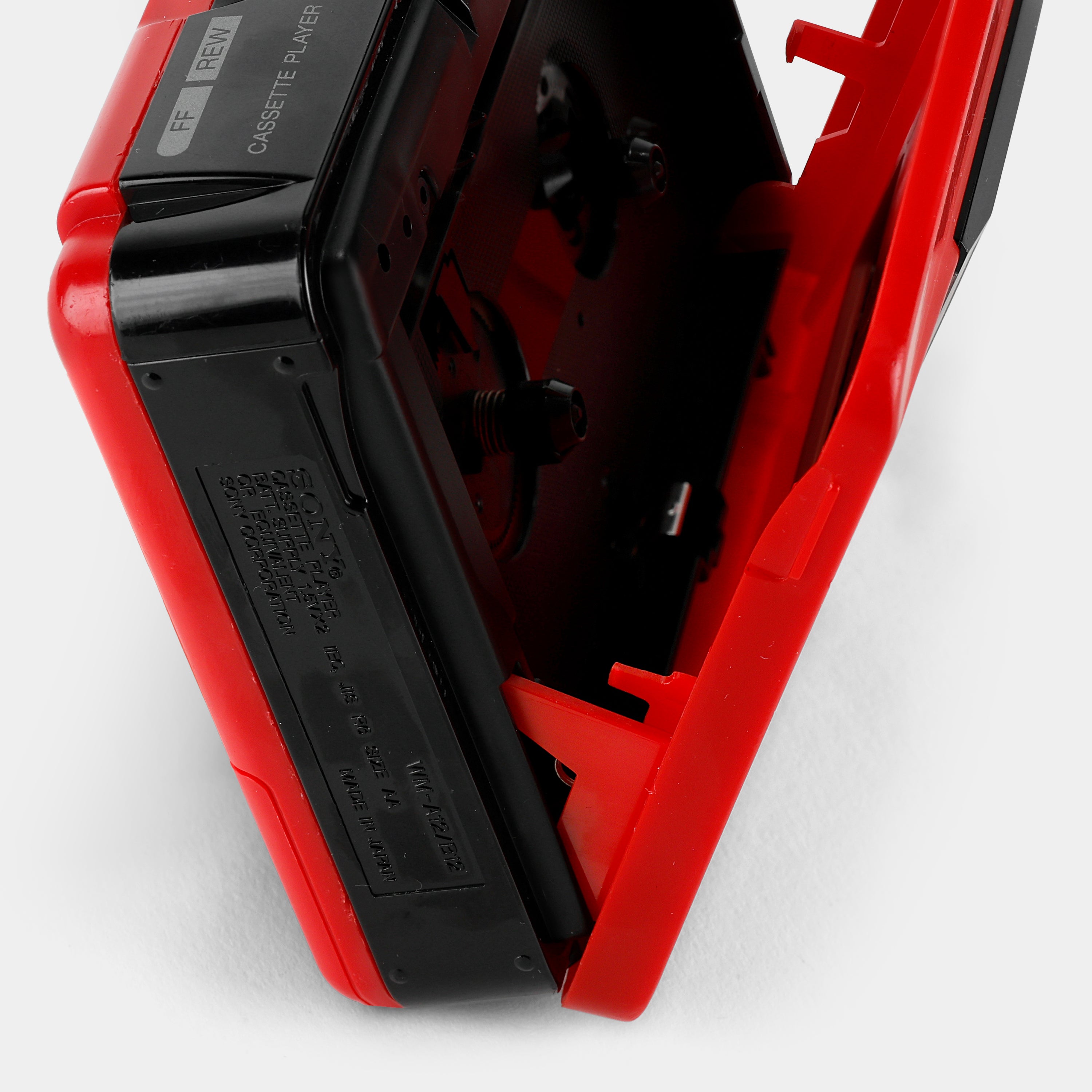 Sony Walkman WM-A12/B12 Red Portable Cassette Player