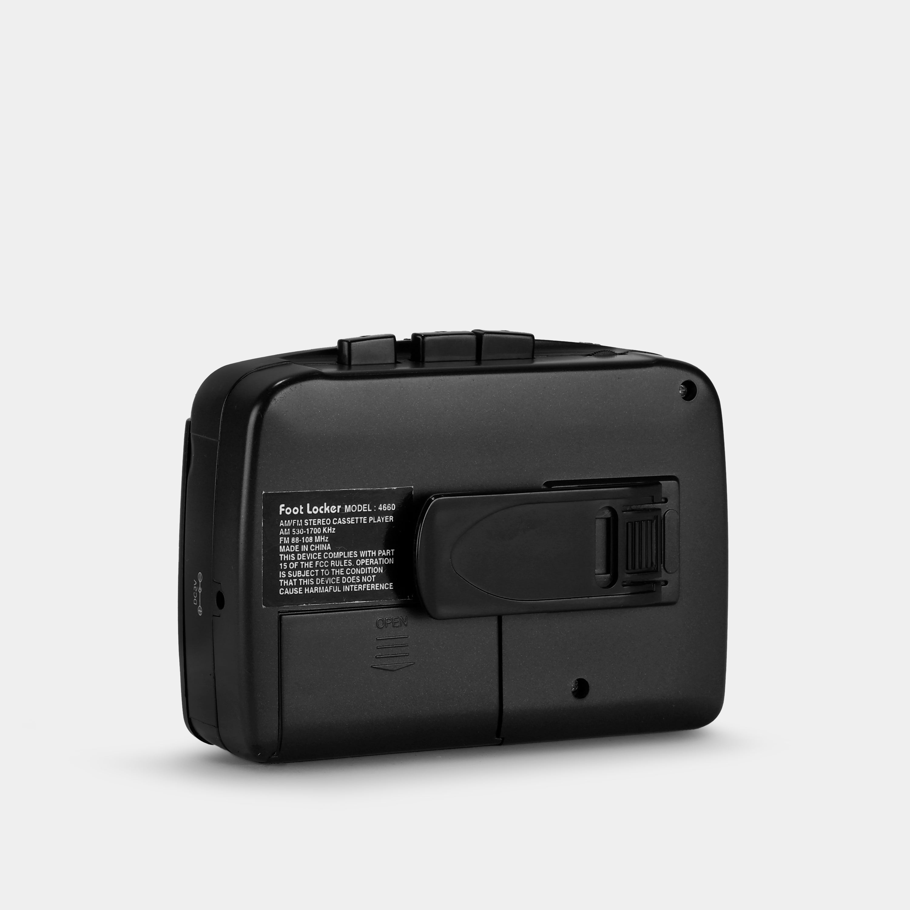 Foot Locker Model 4660 AM/FM Portable Cassette Player