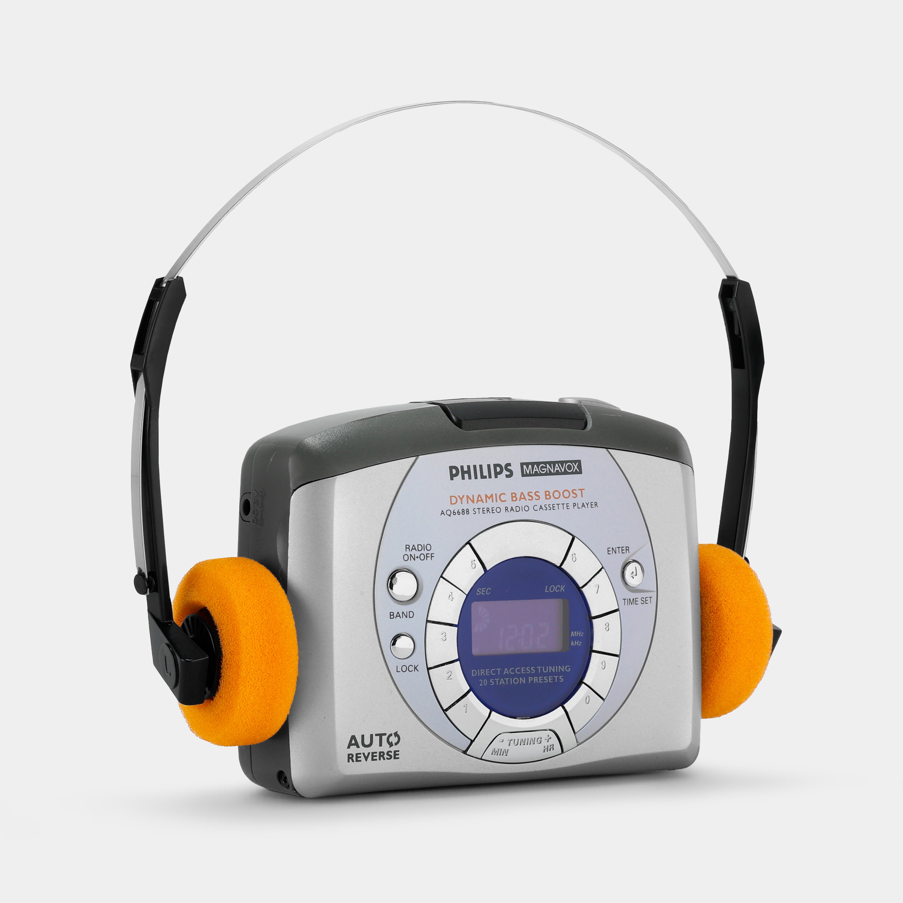 Philips Magnavox Model AQ6688 Portable Cassette Player – Retrospekt