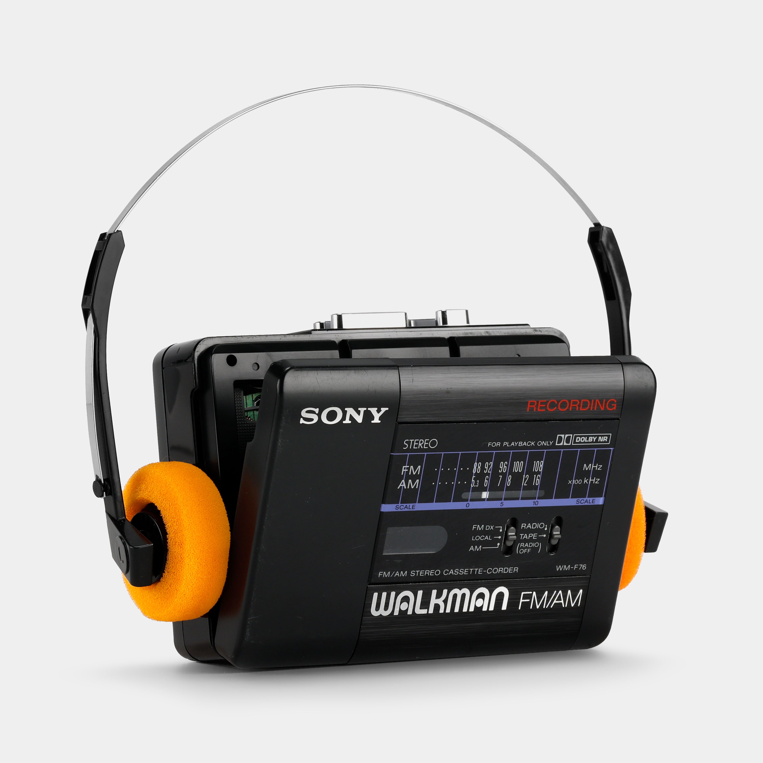 Sony Walkman WM-F76 AM/FM Portable Cassette-Corder