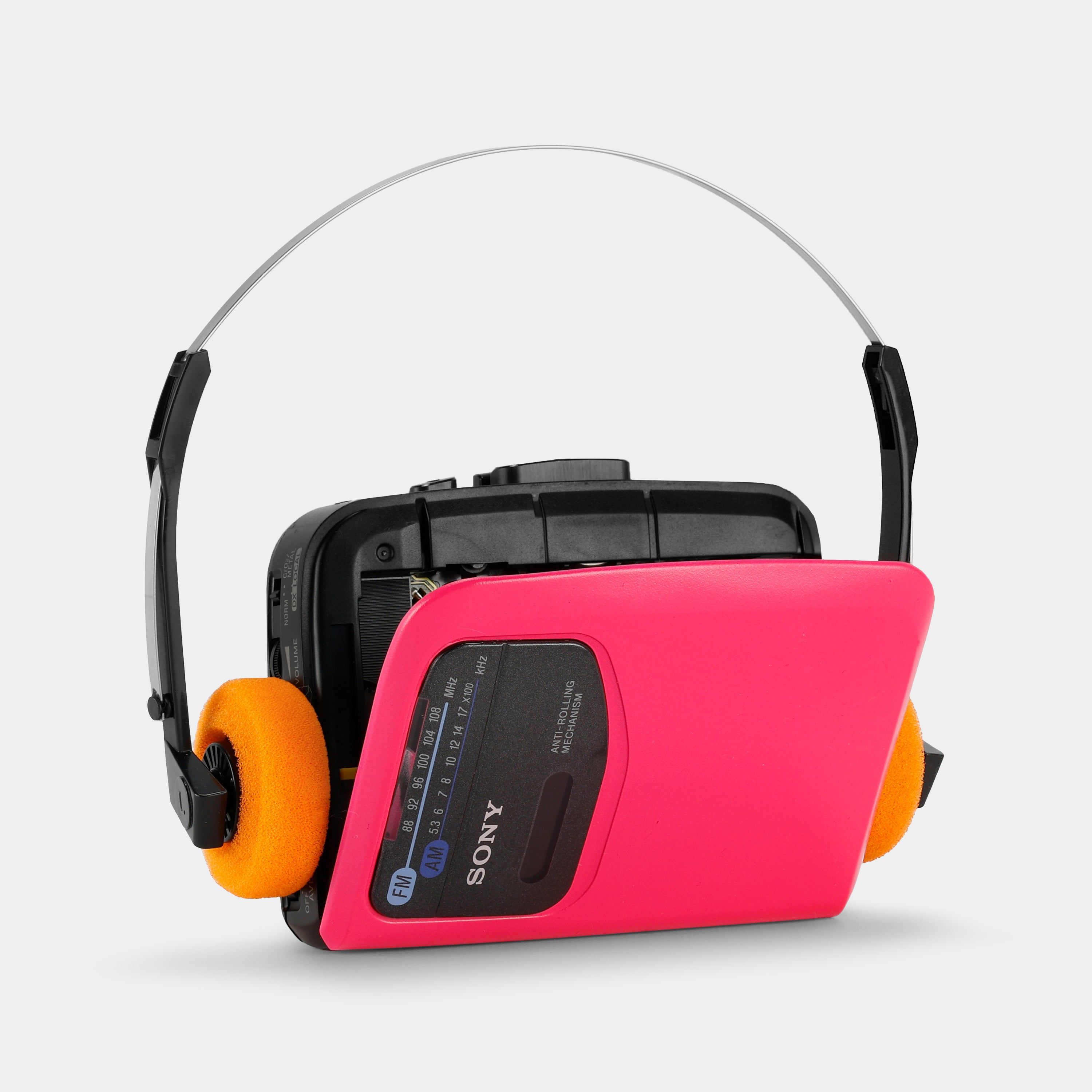 Sony Walkman WM-FX101 AM/FM Hot Pink Portable Cassette Player