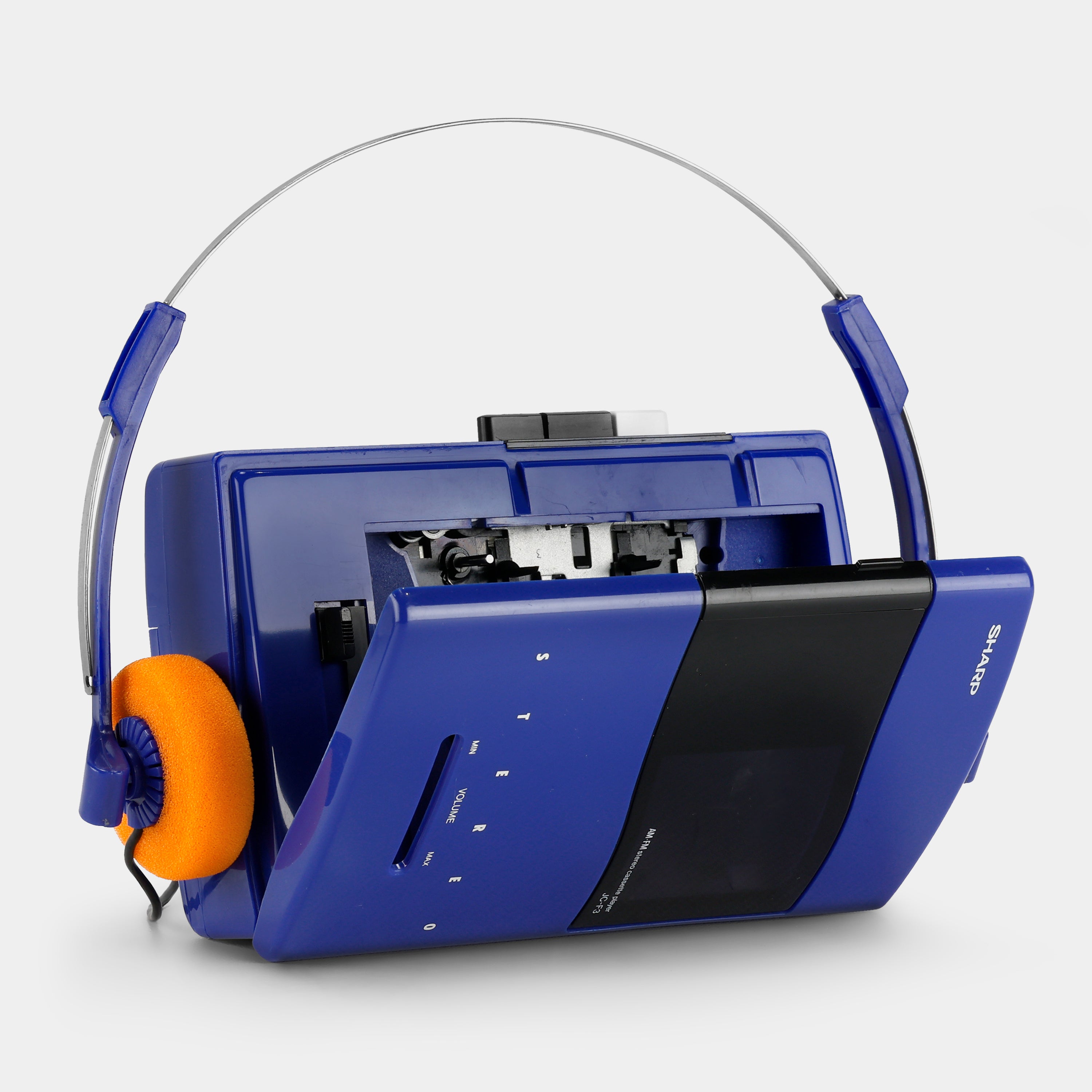 Sharp JC-F3 Blue AM/FM Portable Cassette Player