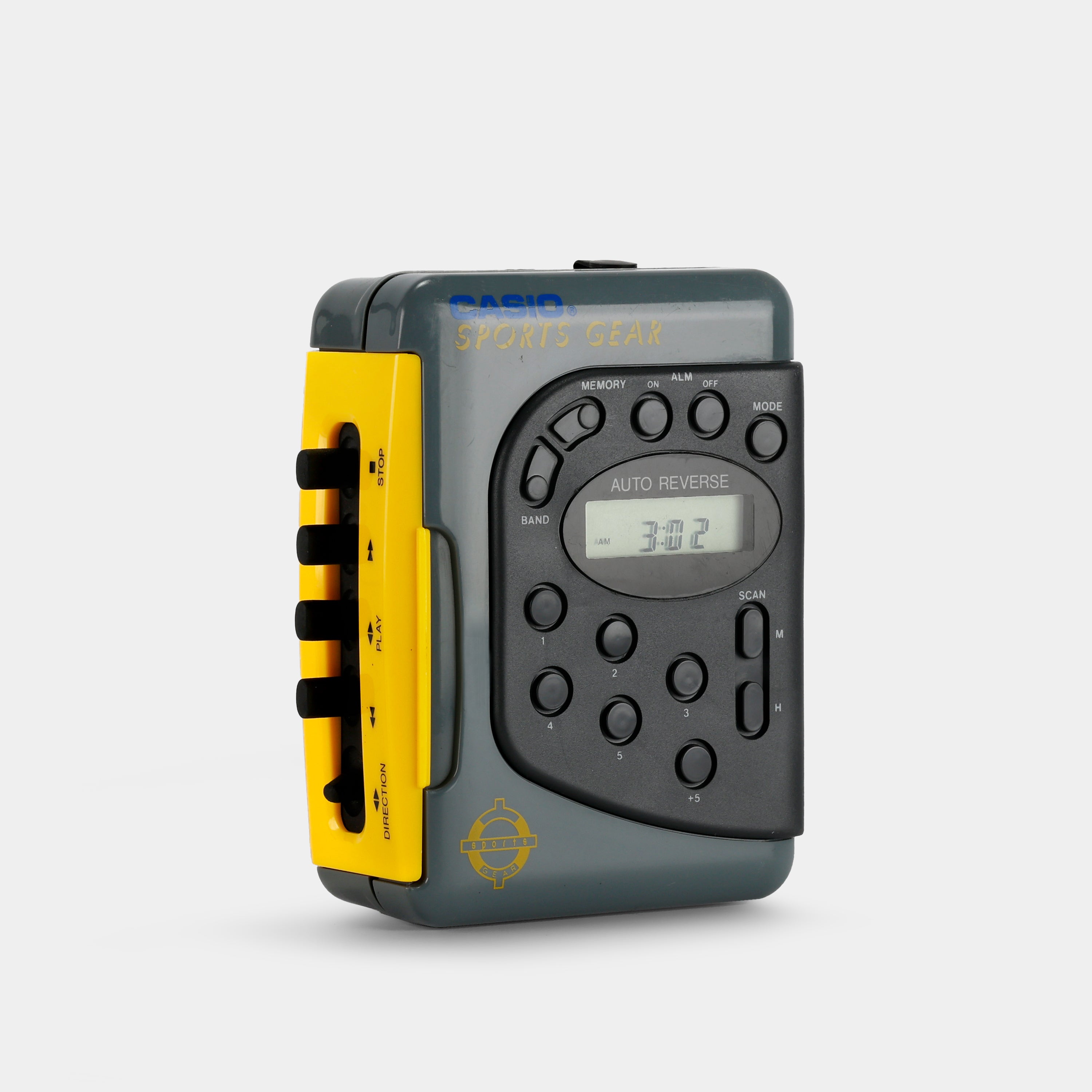 Casio Sports Gear W-997 Portable Cassette Player