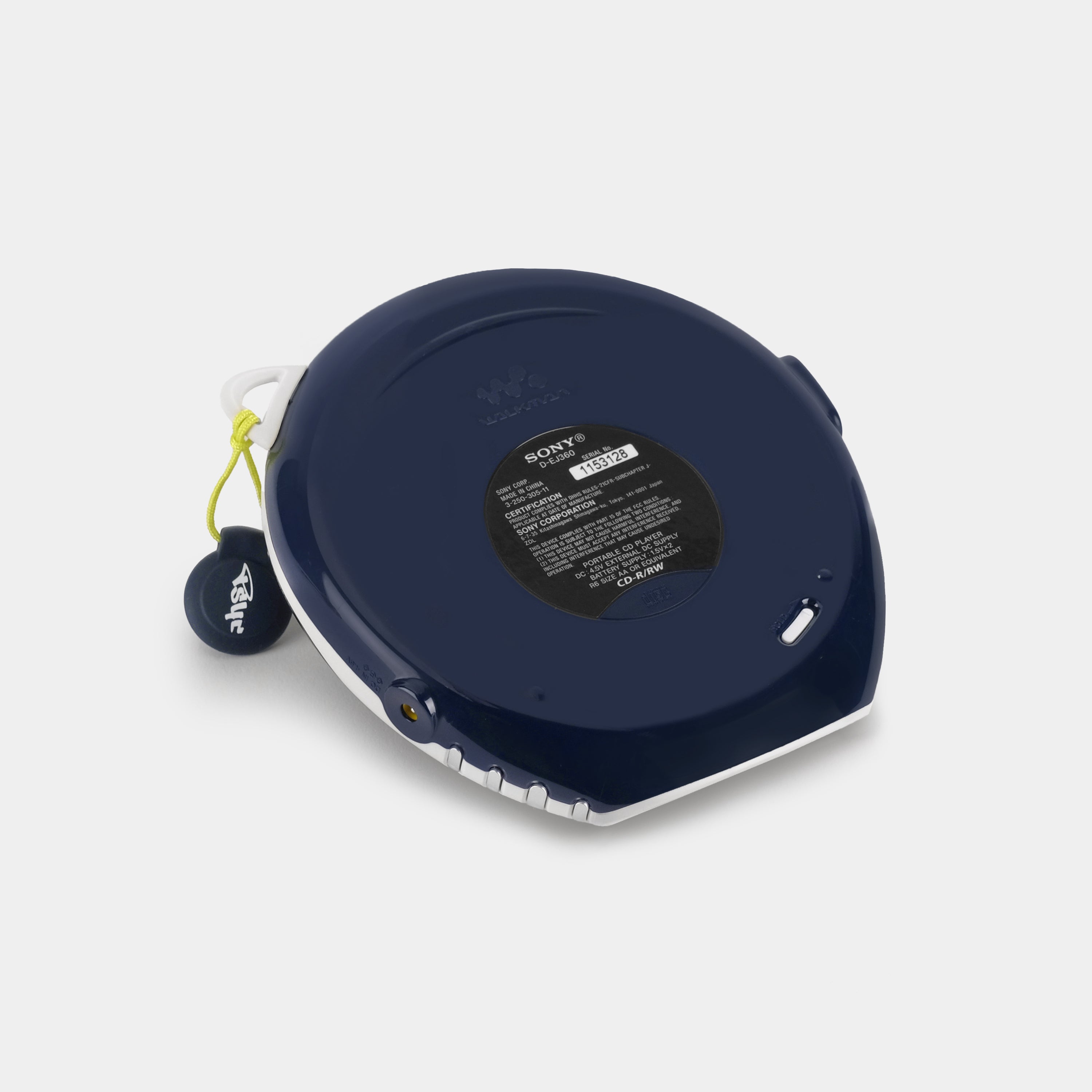 Sony Walkman D-EJ360 Navy Portable CD Player