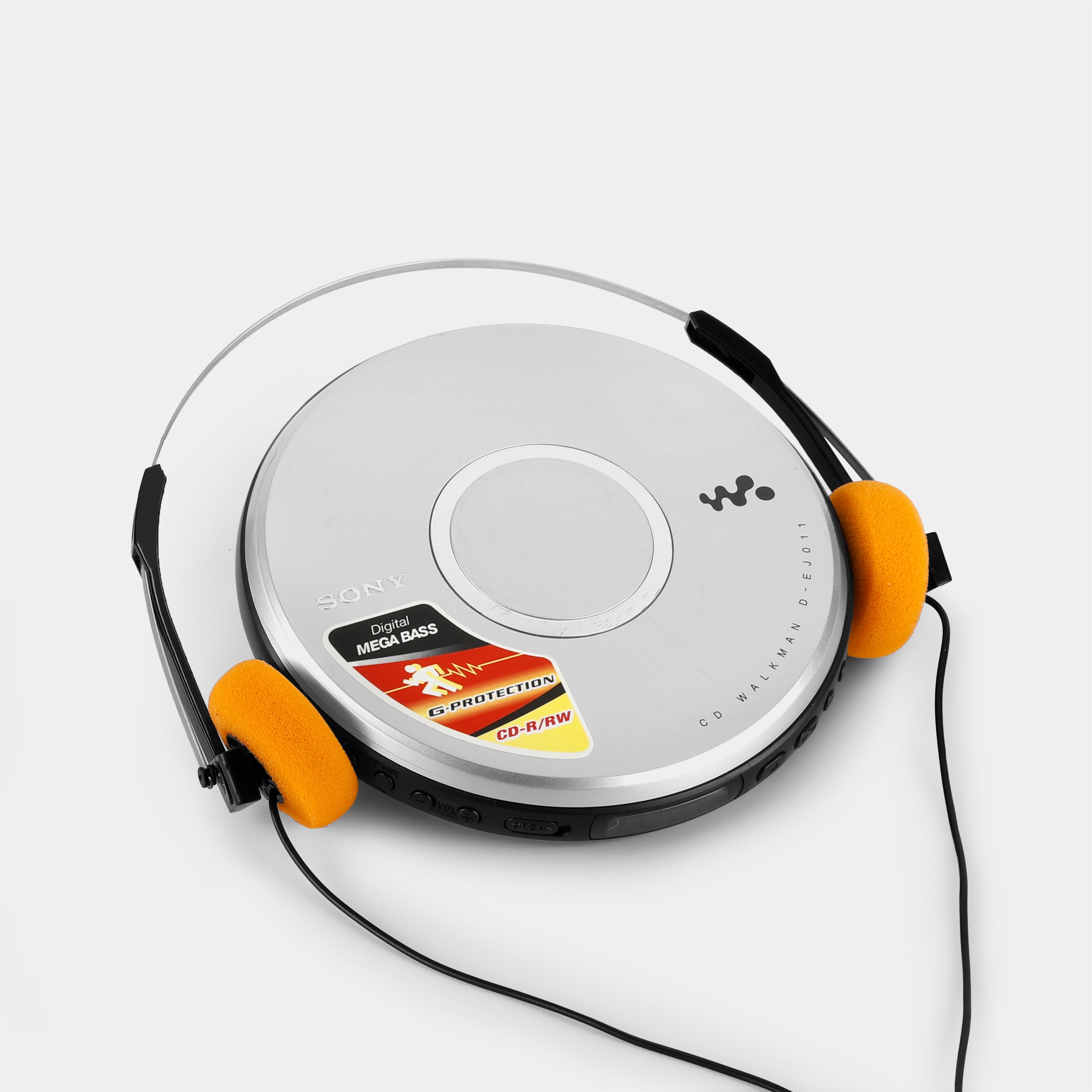 Sony Walkman D-EJ011 Silver Portable CD Player