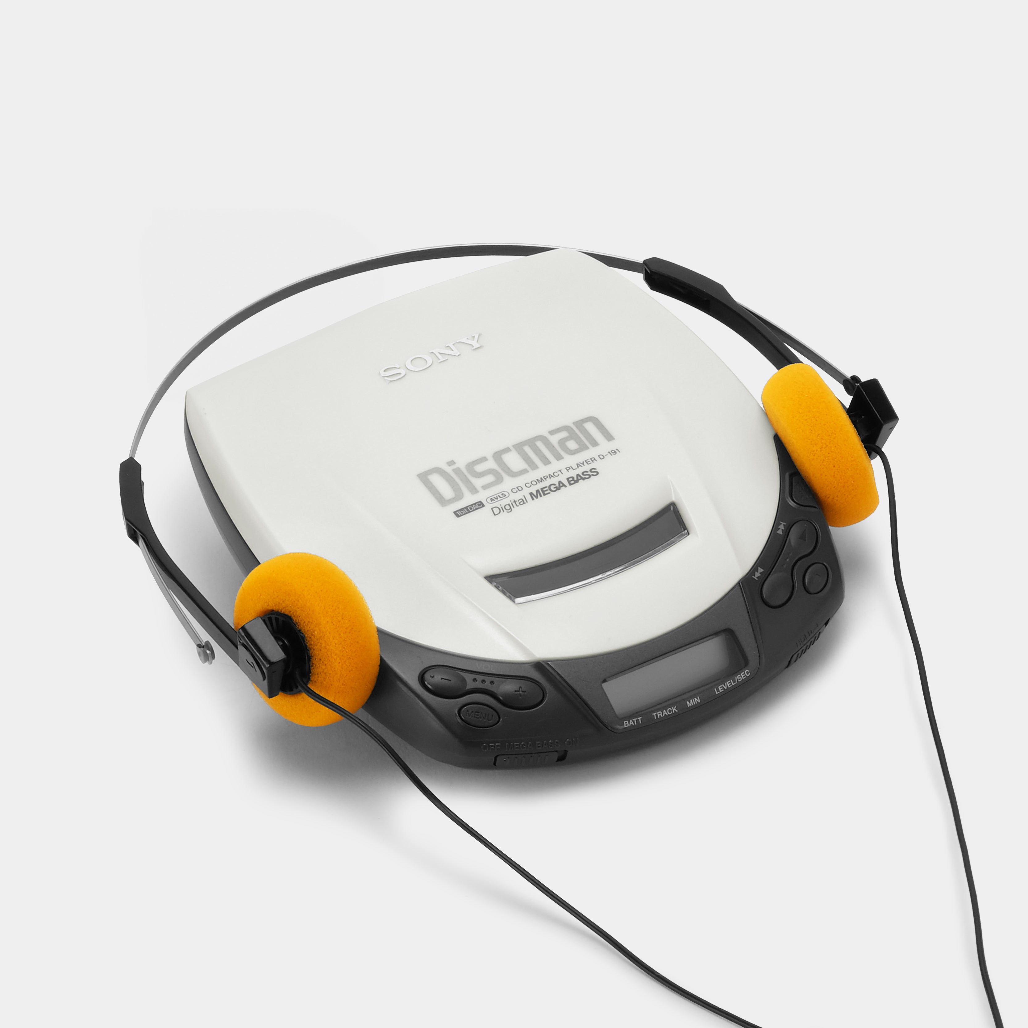 Sony Discman D-191 Portable CD Player