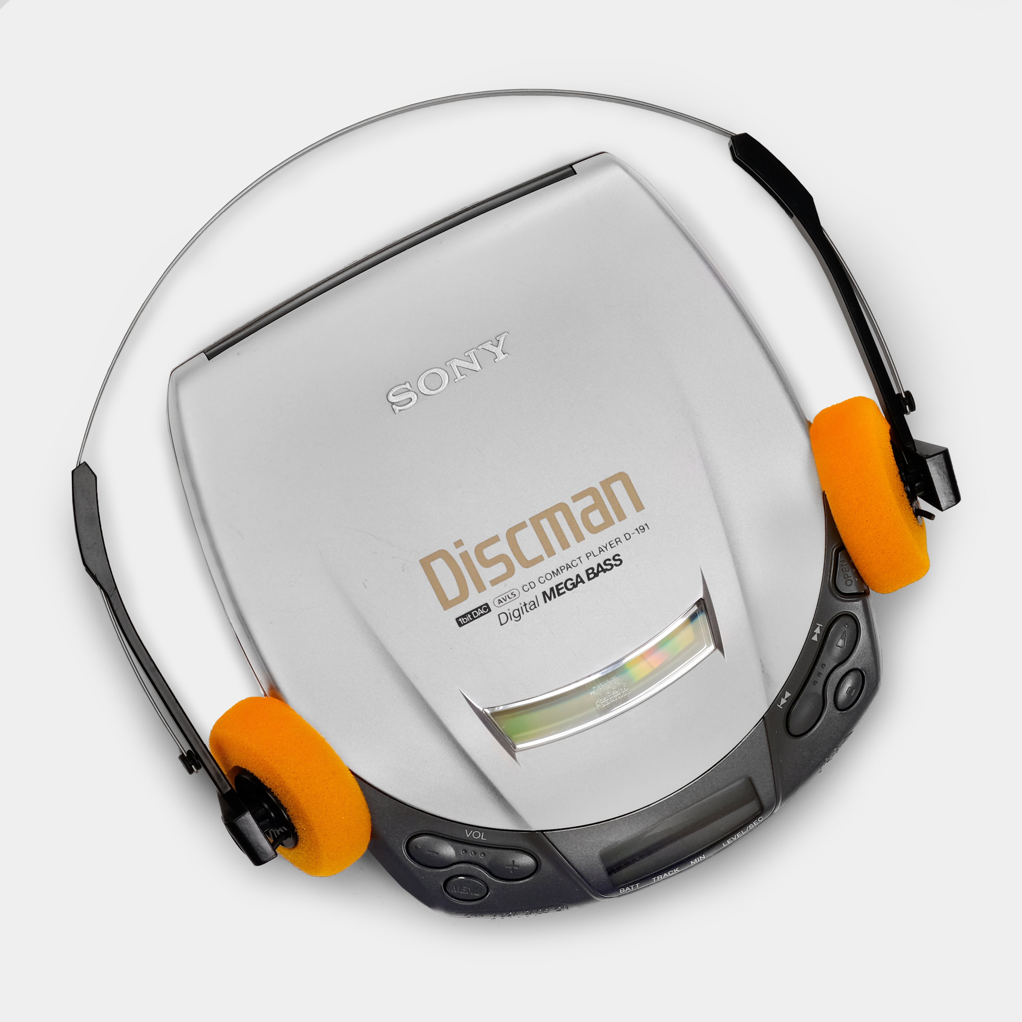 Sony Discman D-191 Portable CD Player
