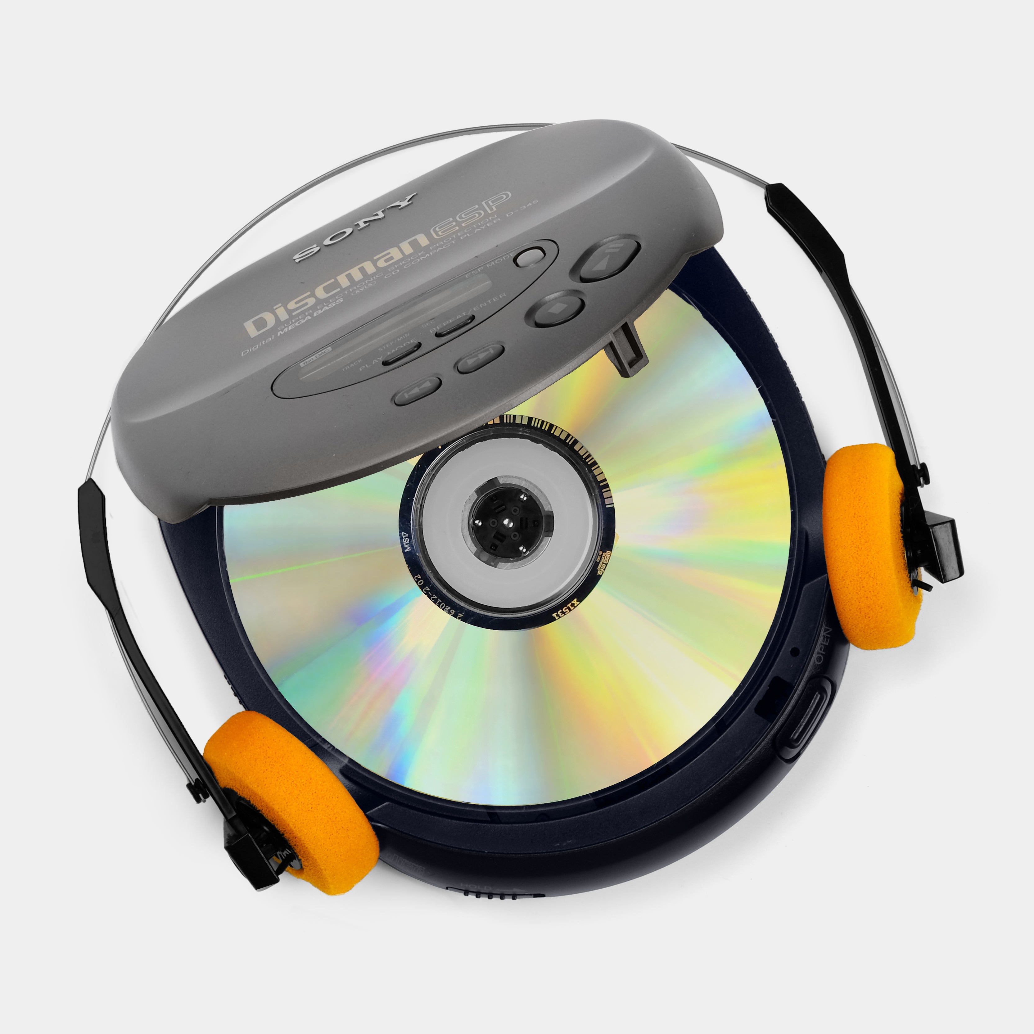 Sony Discman D-345 Portable CD Player