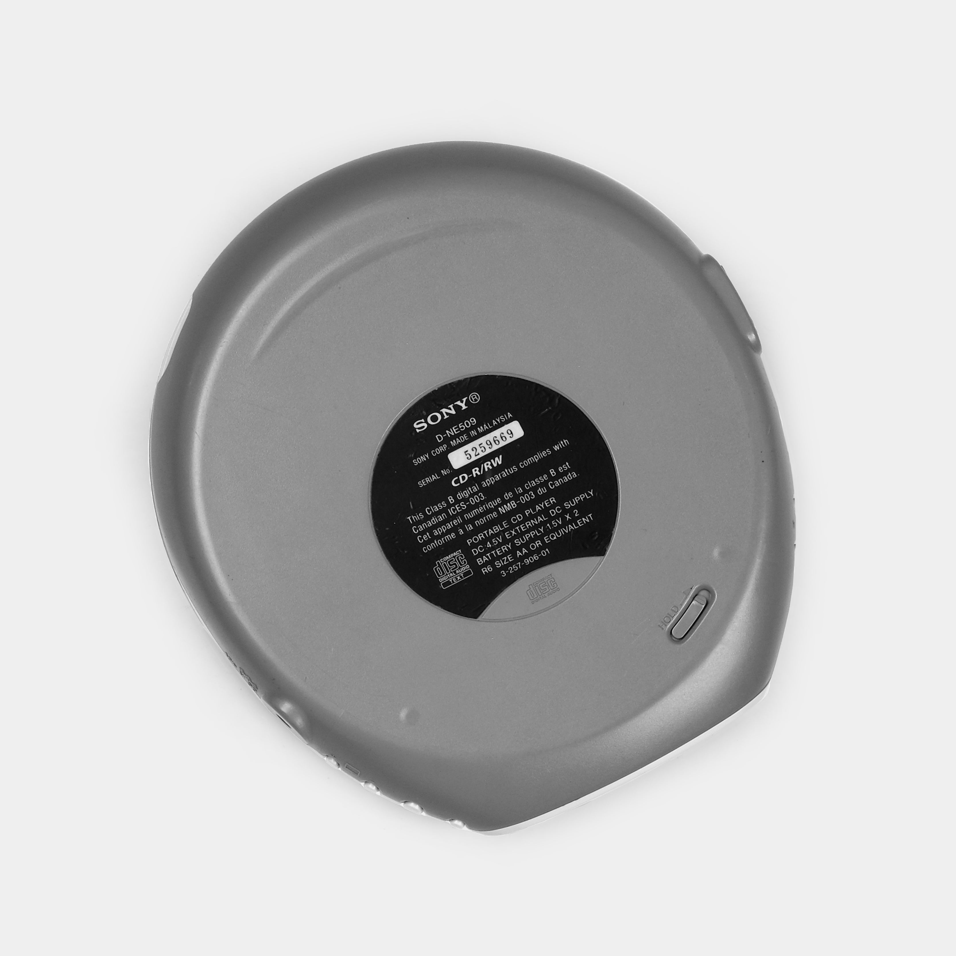 Sony Walkman D-NE509 Portable CD Player