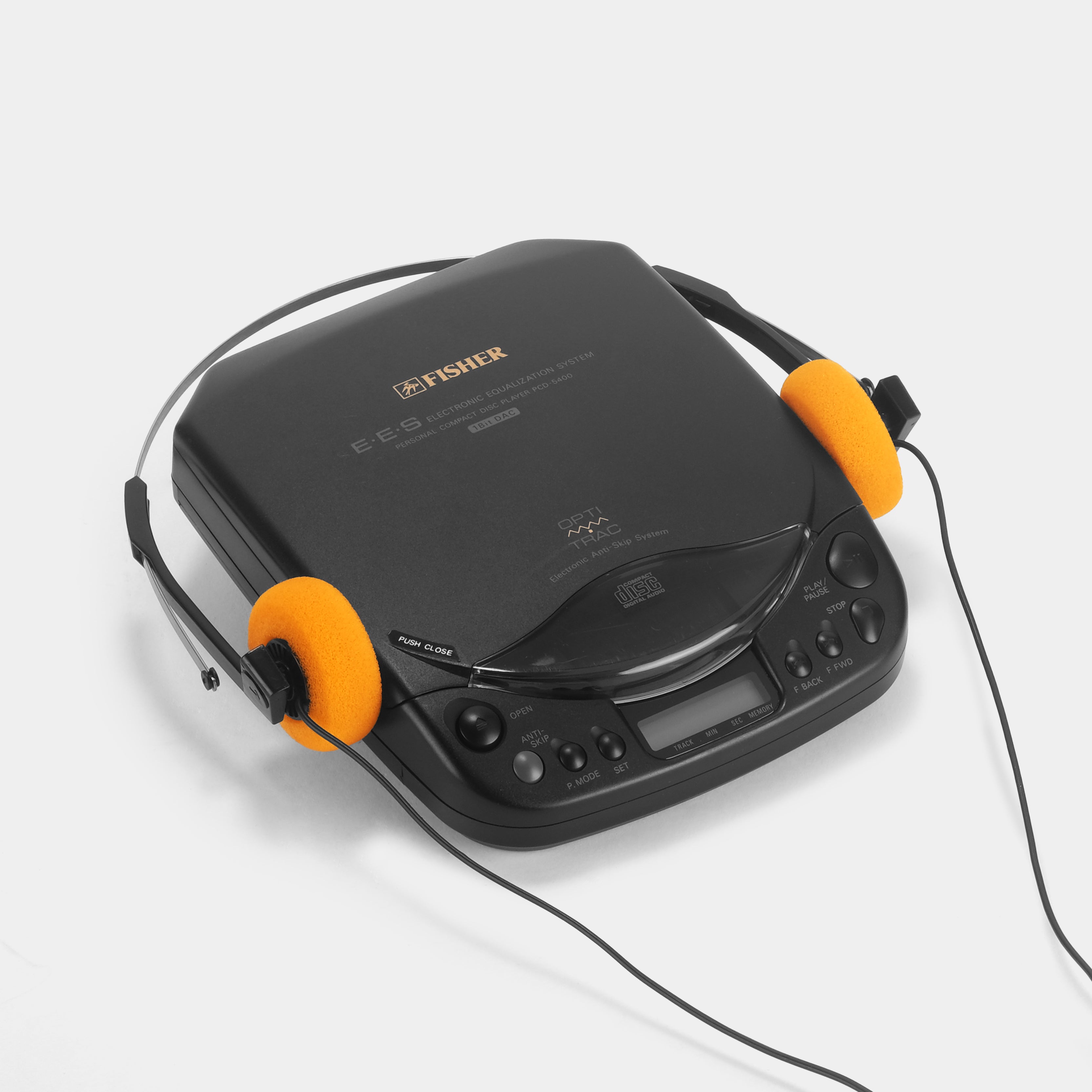 Fisher Model PCD-5400 Portable CD Player