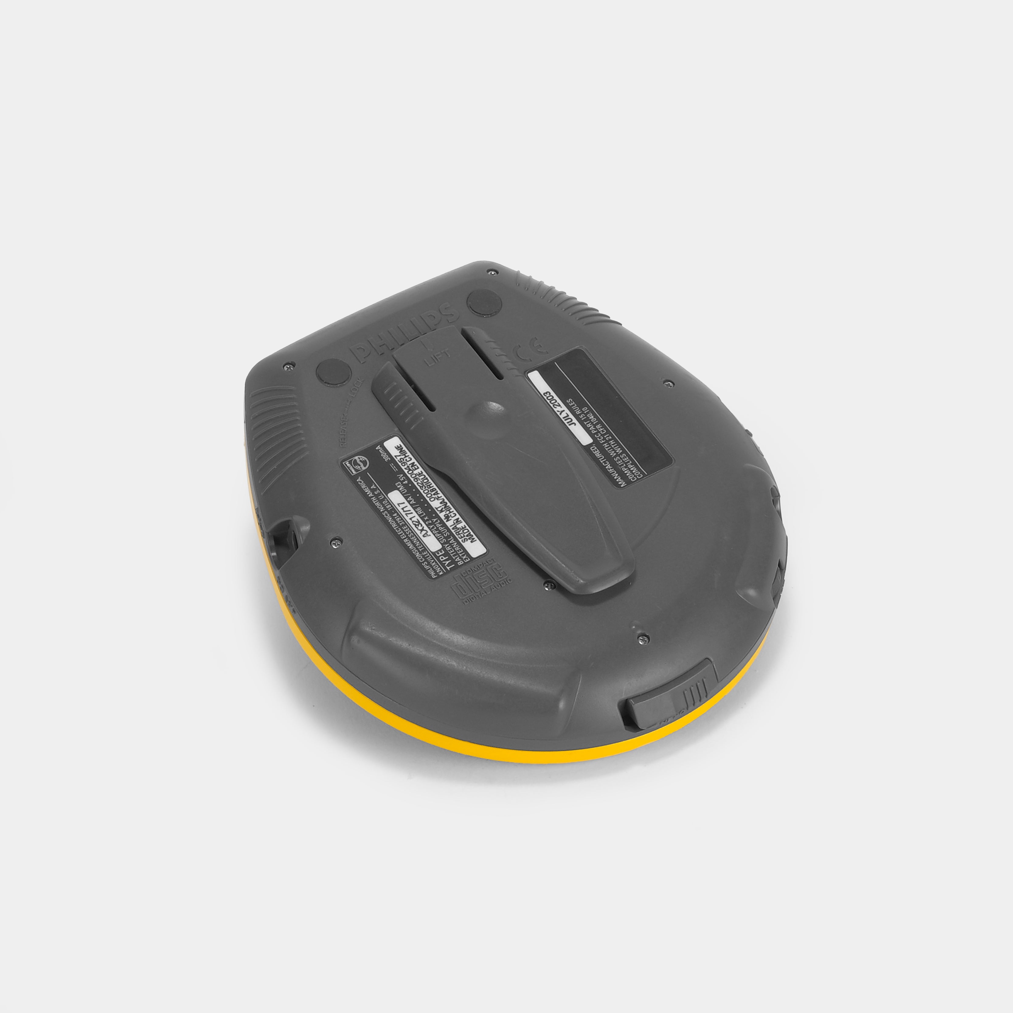 Philips Jogproof AX3217/17 Yellow Portable CD Player