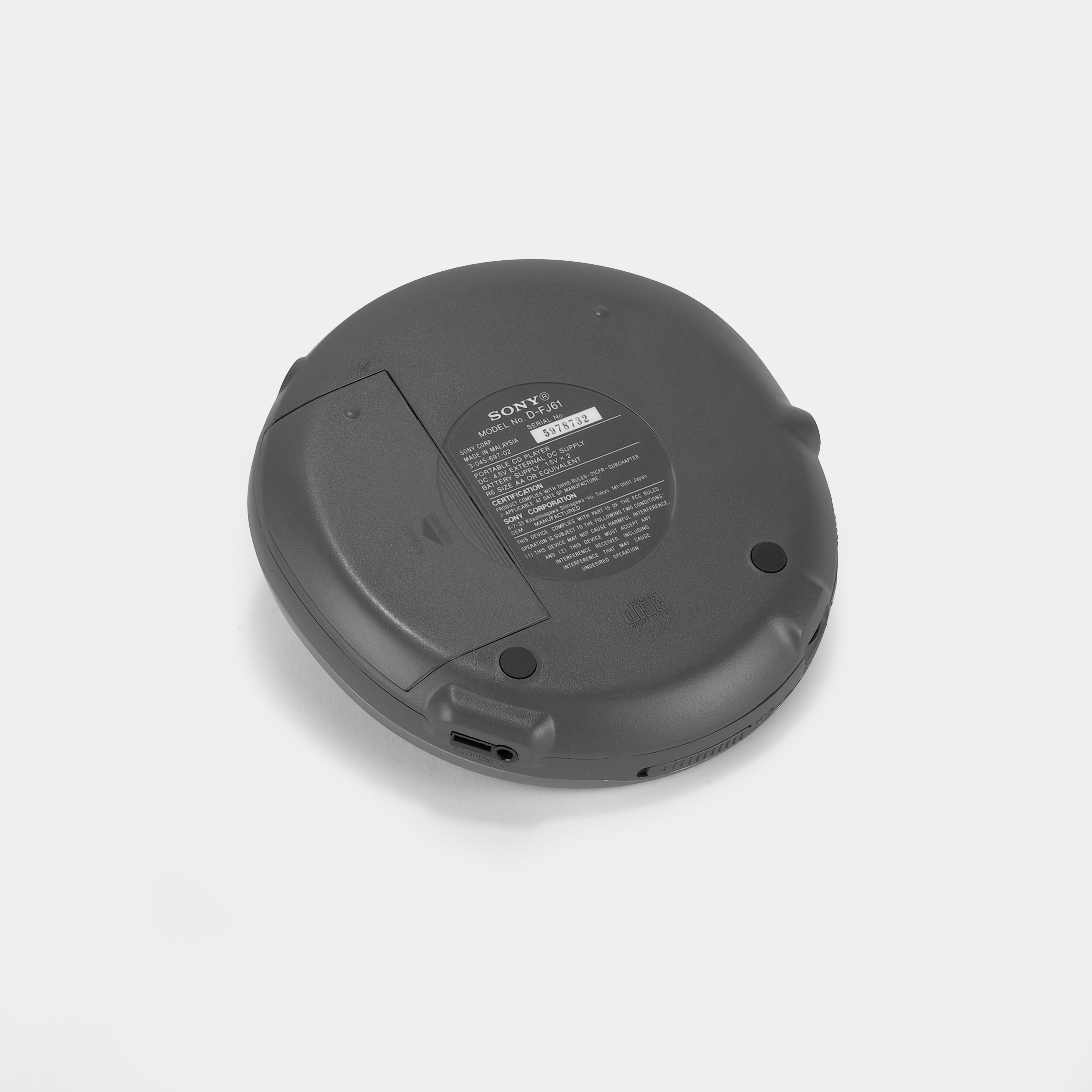 Sony Walkman D-FJ61 Portable CD Player