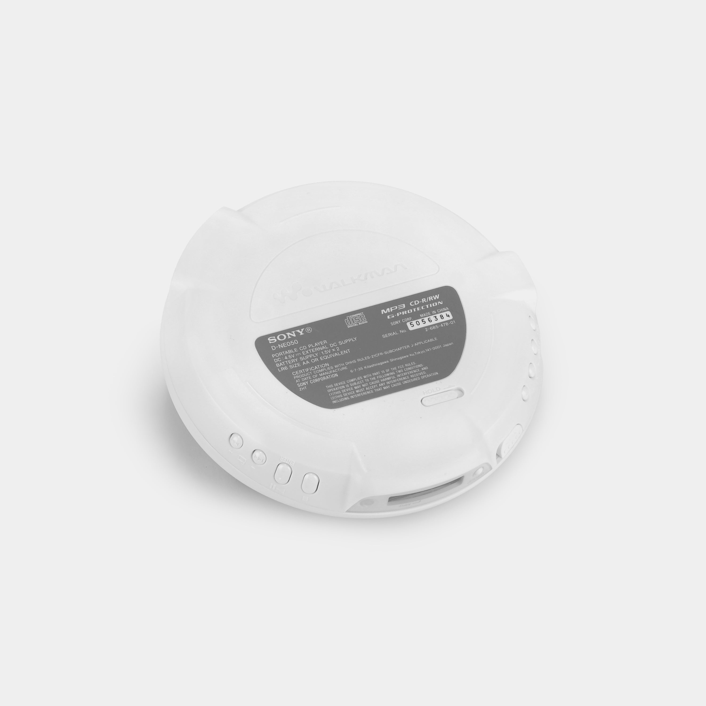 Sony Walkman D-NE050 White Portable CD Player