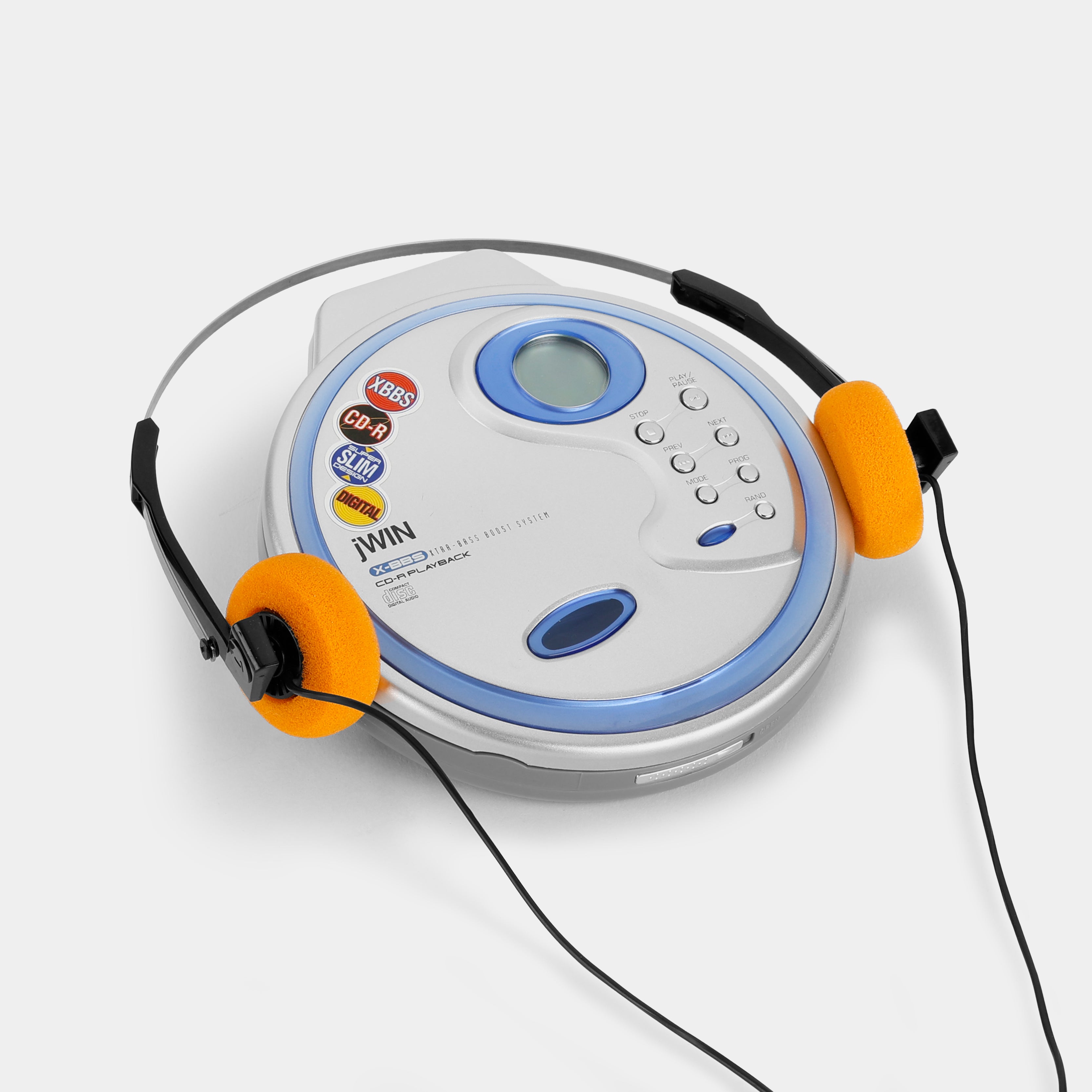 JWIN JX-CD298 Silver Portable CD Player