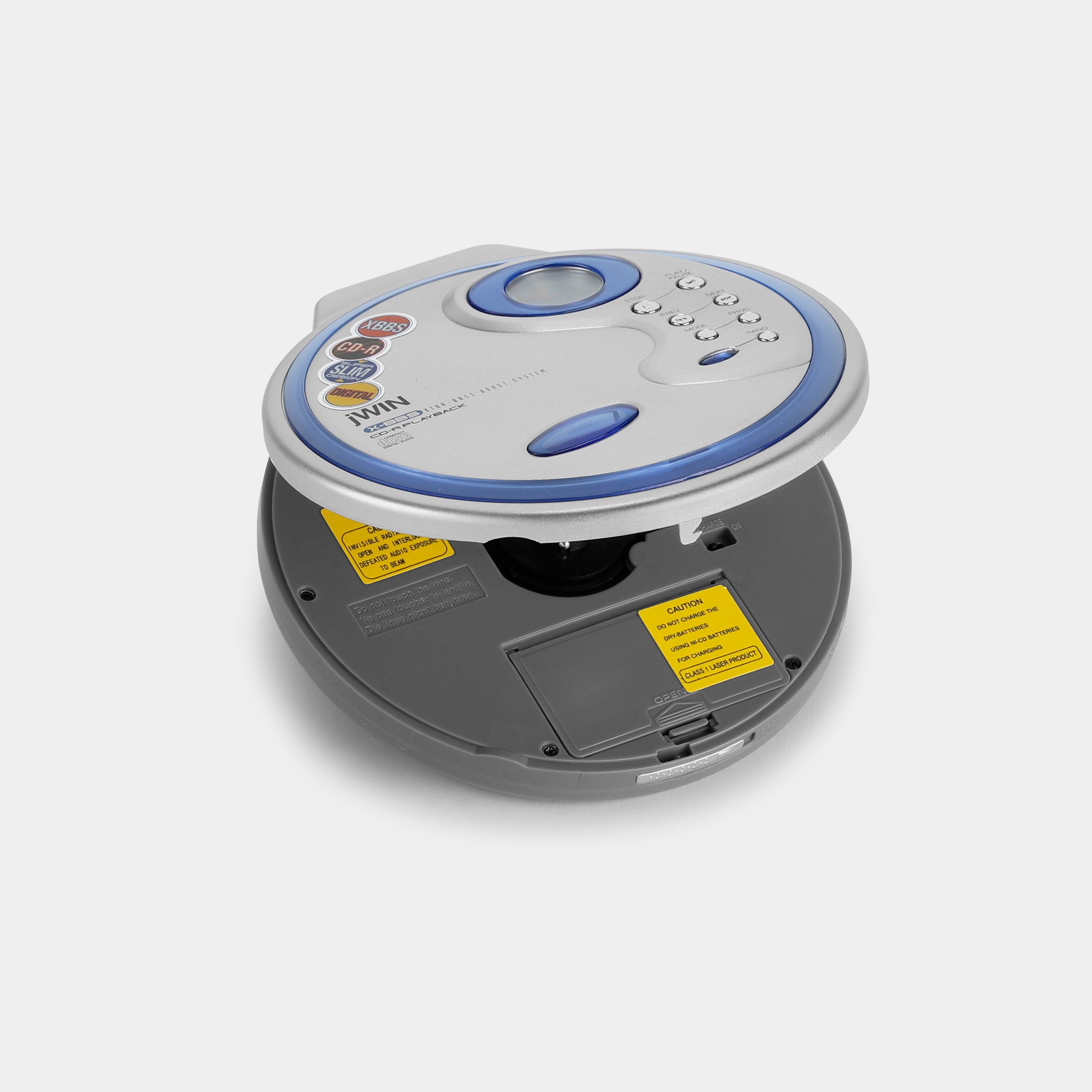 JWIN JX-CD298 Silver Portable CD Player