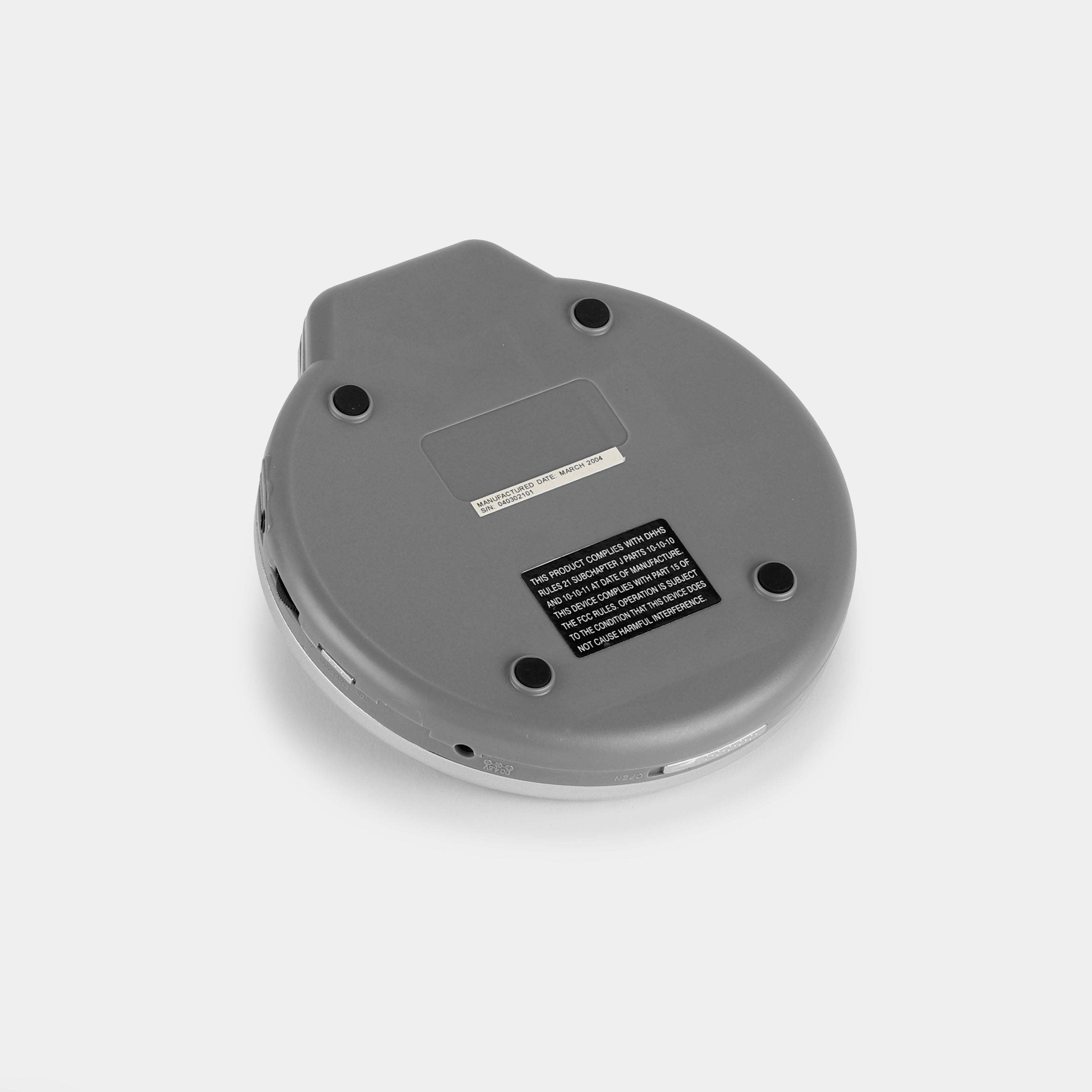 JWIN JX-CD298 Silver Portable CD Player